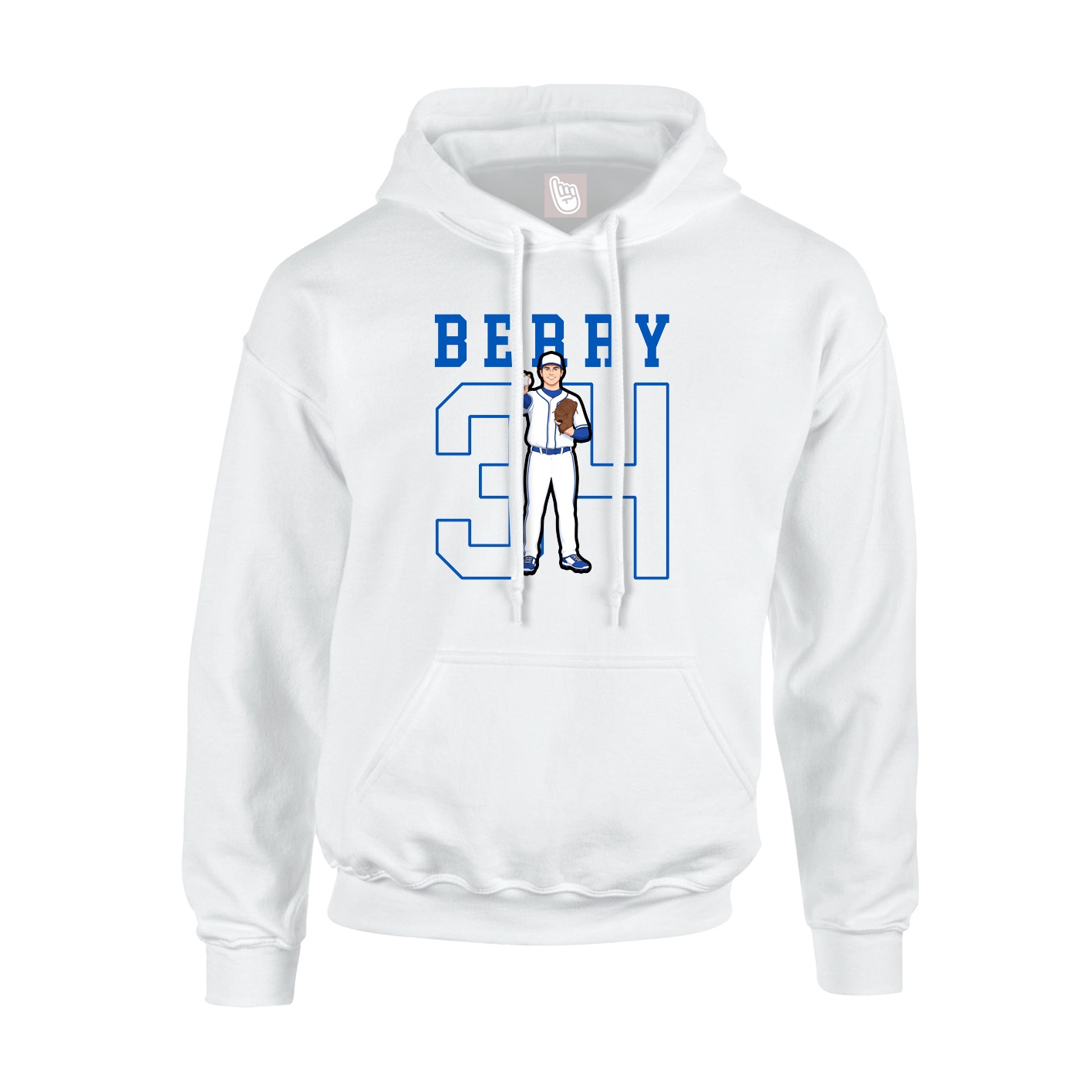 Youth Hoodie — Shirsey in White