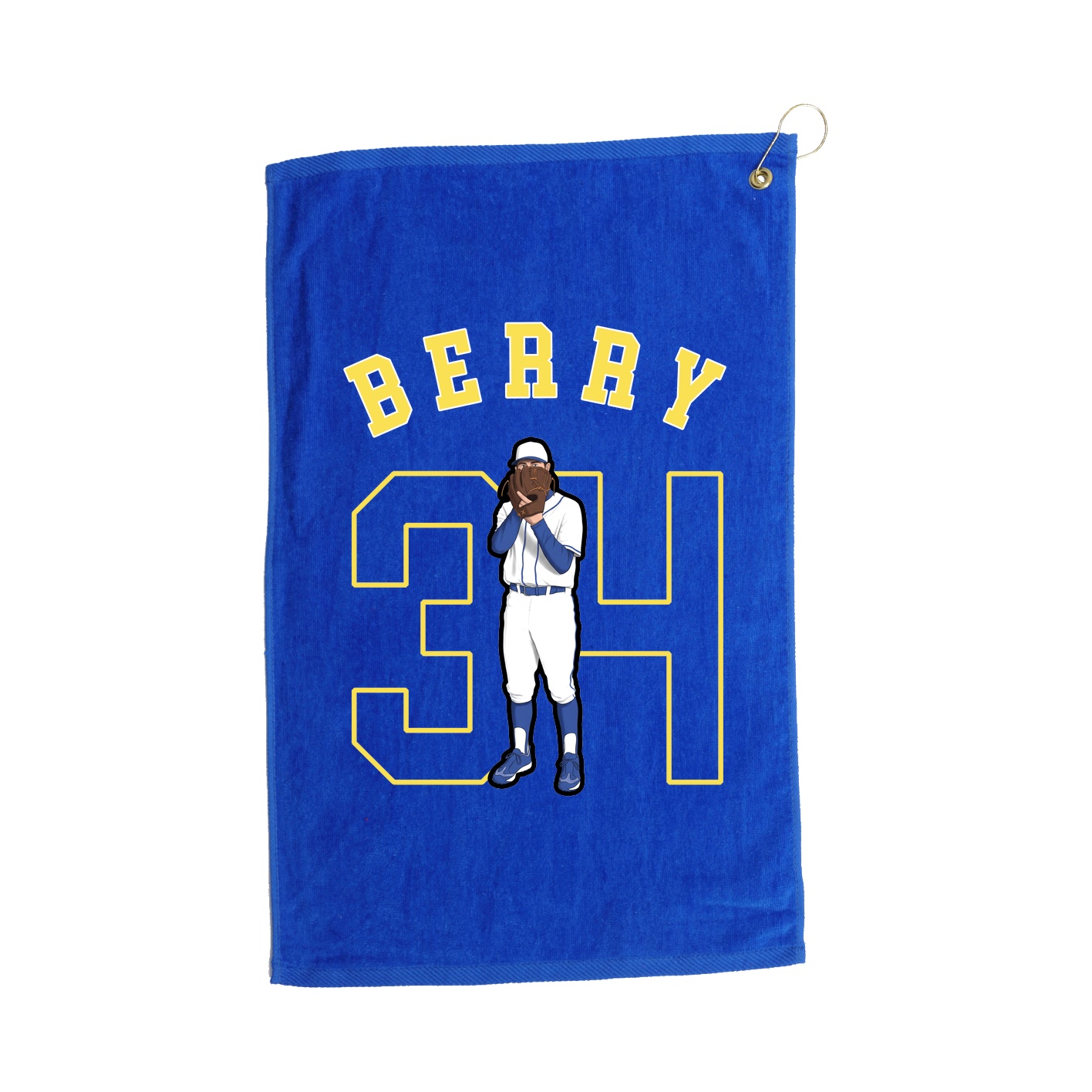 Golf Towel — Shirsey Arch in Royal