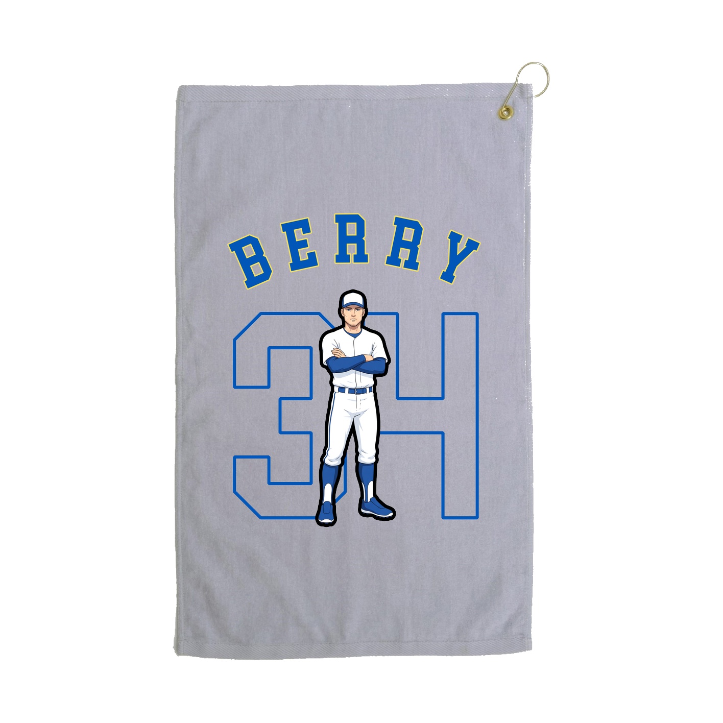 Golf Towel — Shirsey Arch in Grey