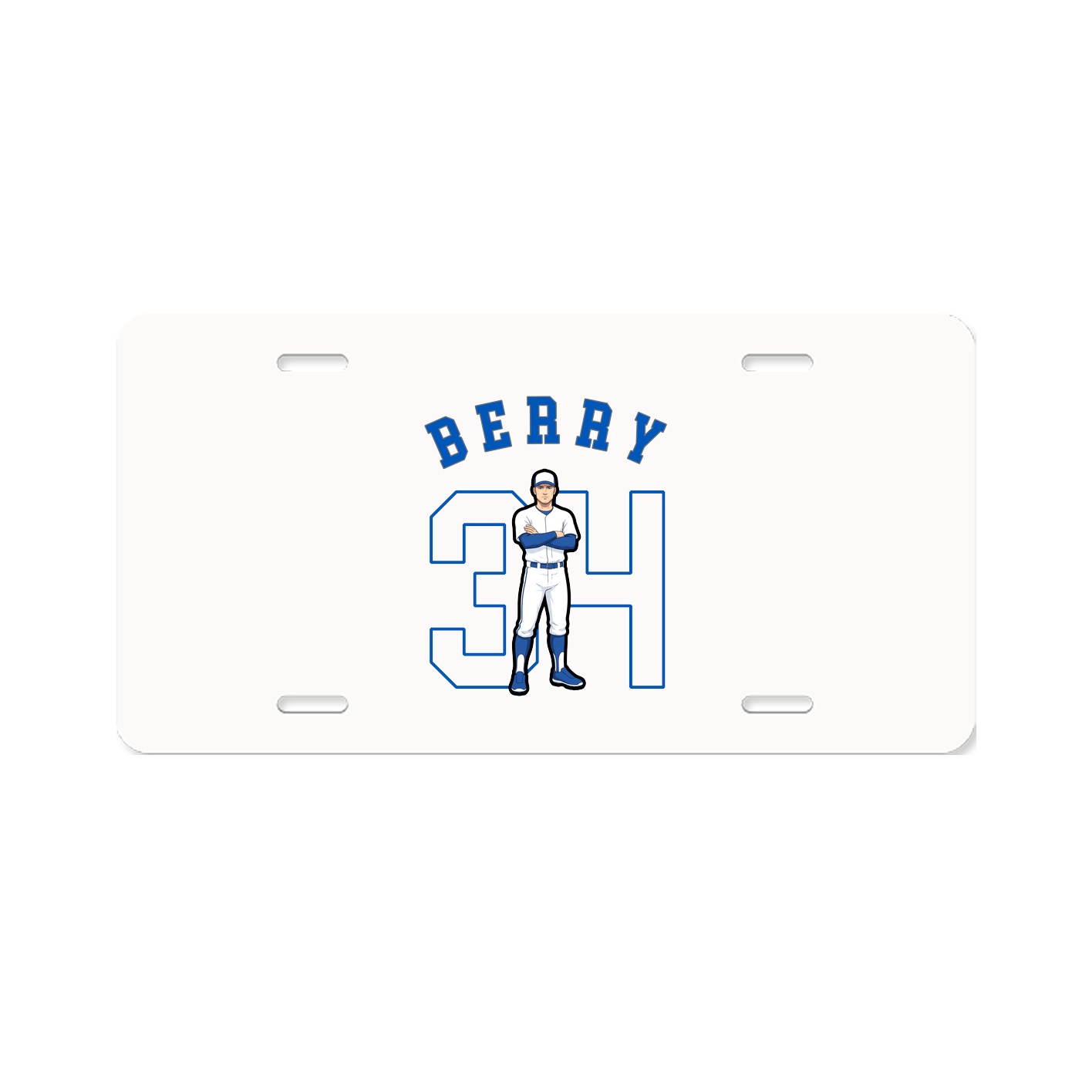 License Plate — Shirsey Arch in Classic