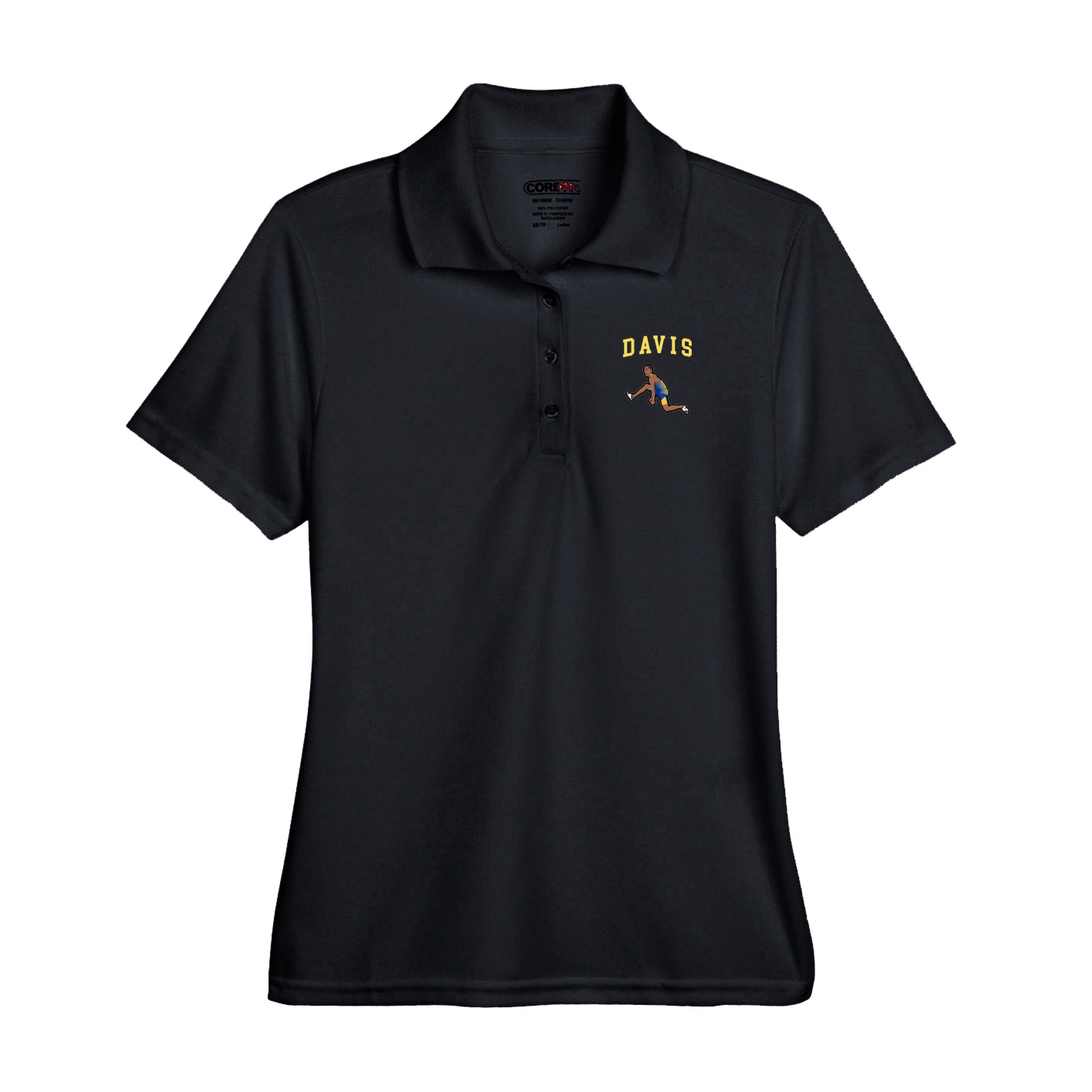 Performance Polo — Shirsey in Black