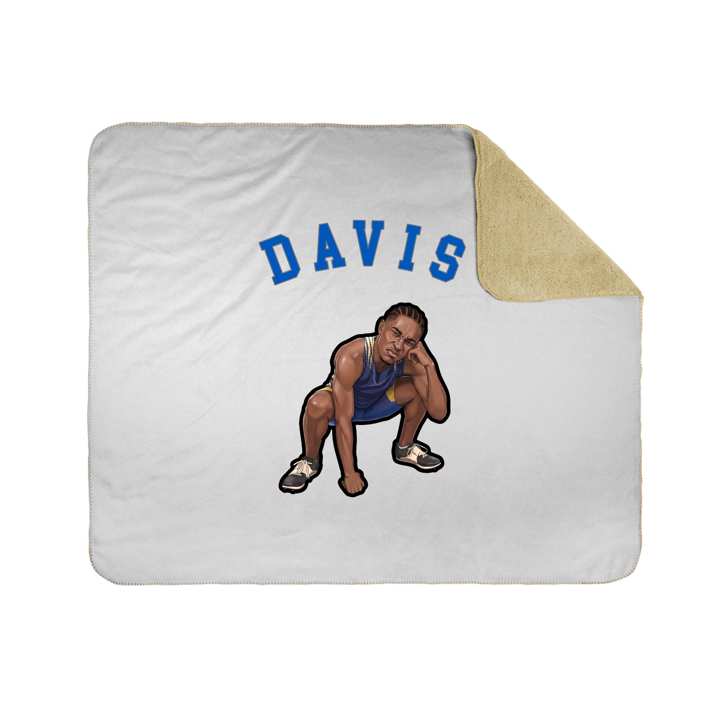 Throw Blanket — Shirsey Arch in White