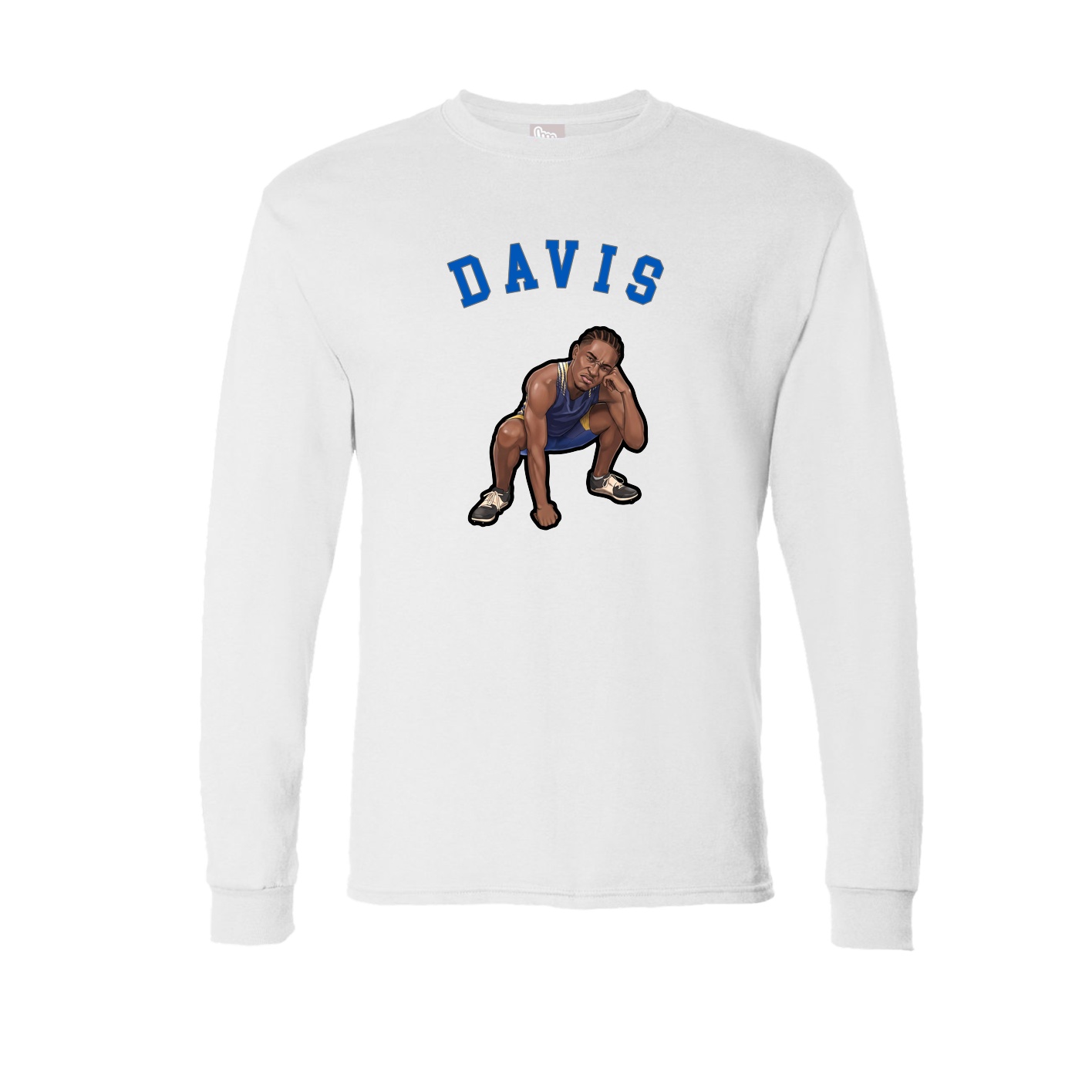 Long Sleeve Tee — Shirsey Arch in White