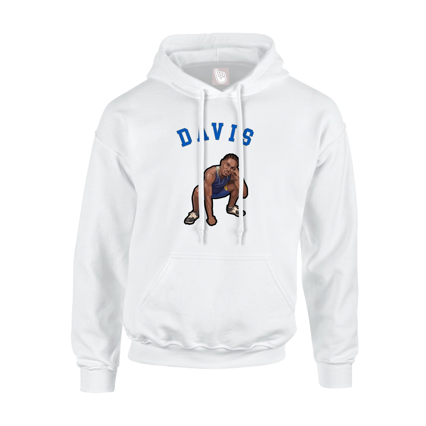 Youth Hoodie — Shirsey Arch in White