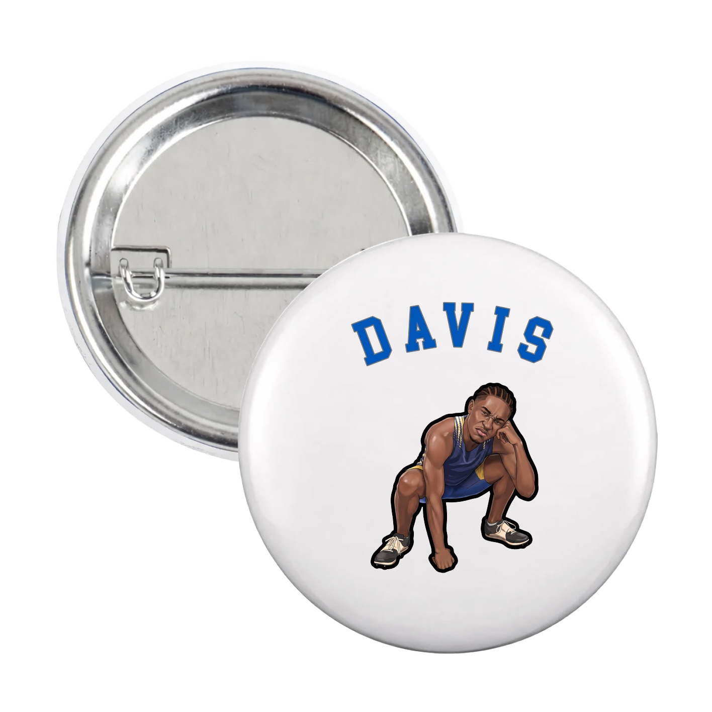 Game Day Button — Shirsey Arch in White