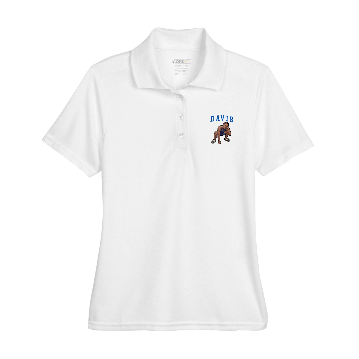 Womens Performance Polo — Shirsey in White
