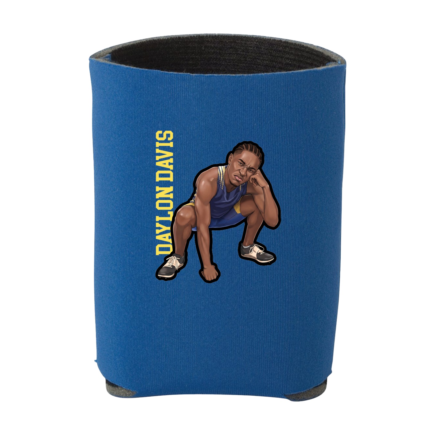 Can Holder — Name Vertical in Royal