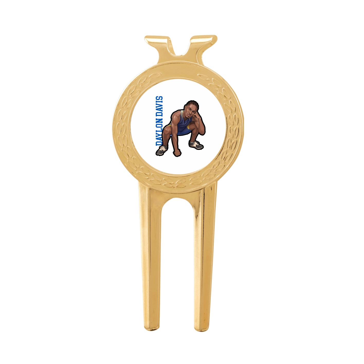 Divot Tool with Ball Marker — Name Vertical in Classic