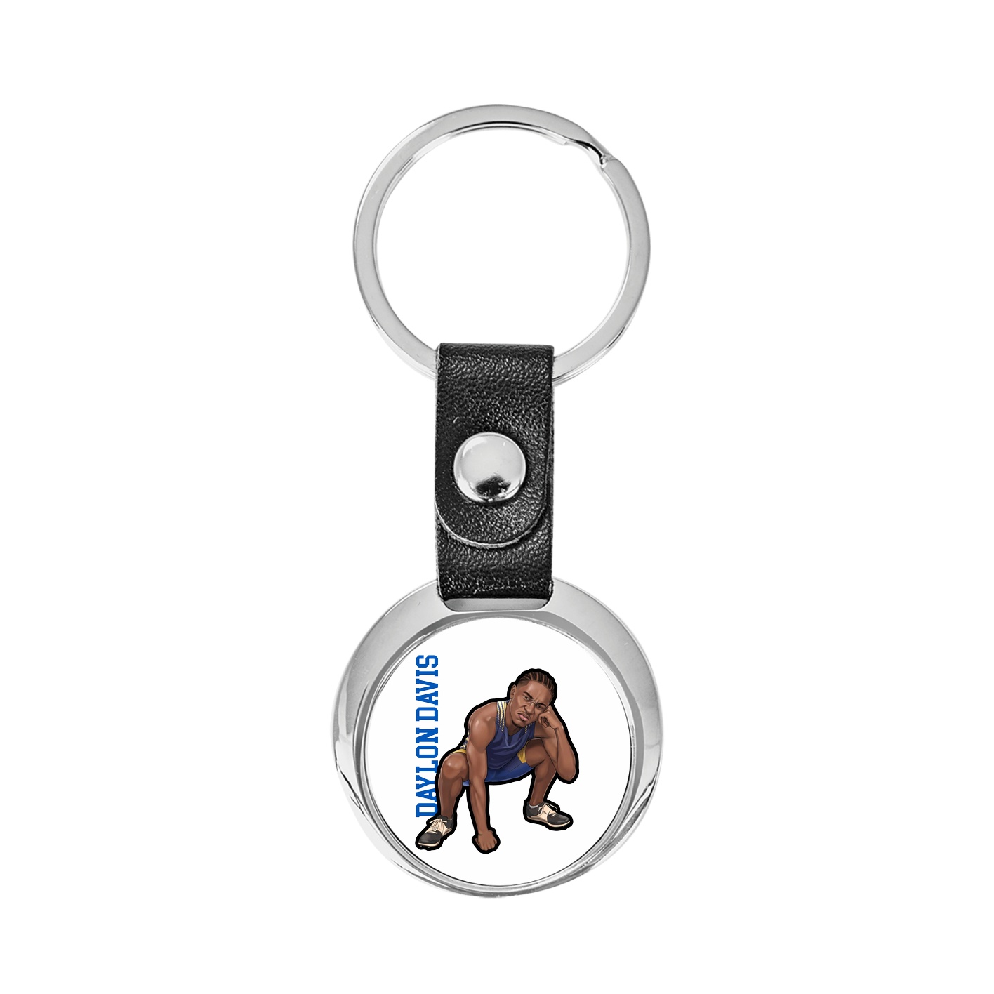 Key Chain — Name Vertical in Classic