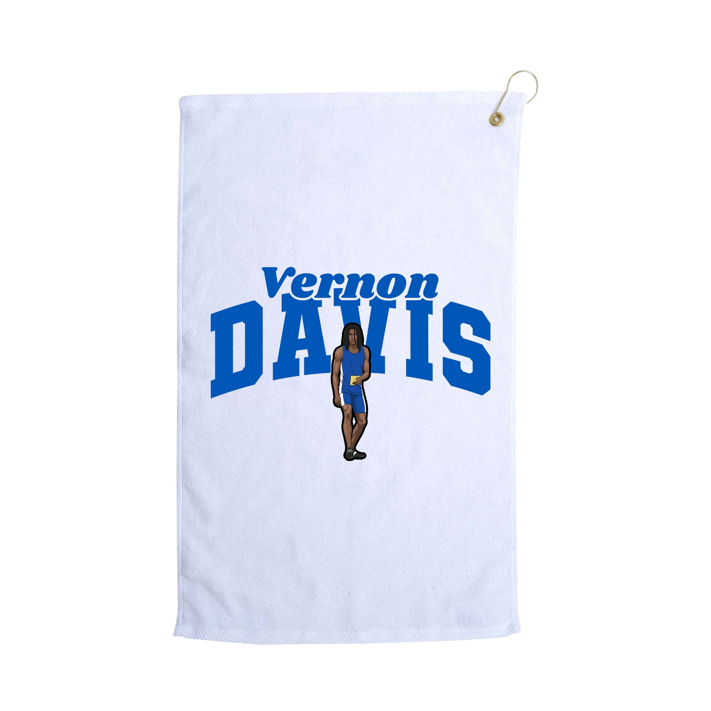 Golf Towel — Signature Arch in White