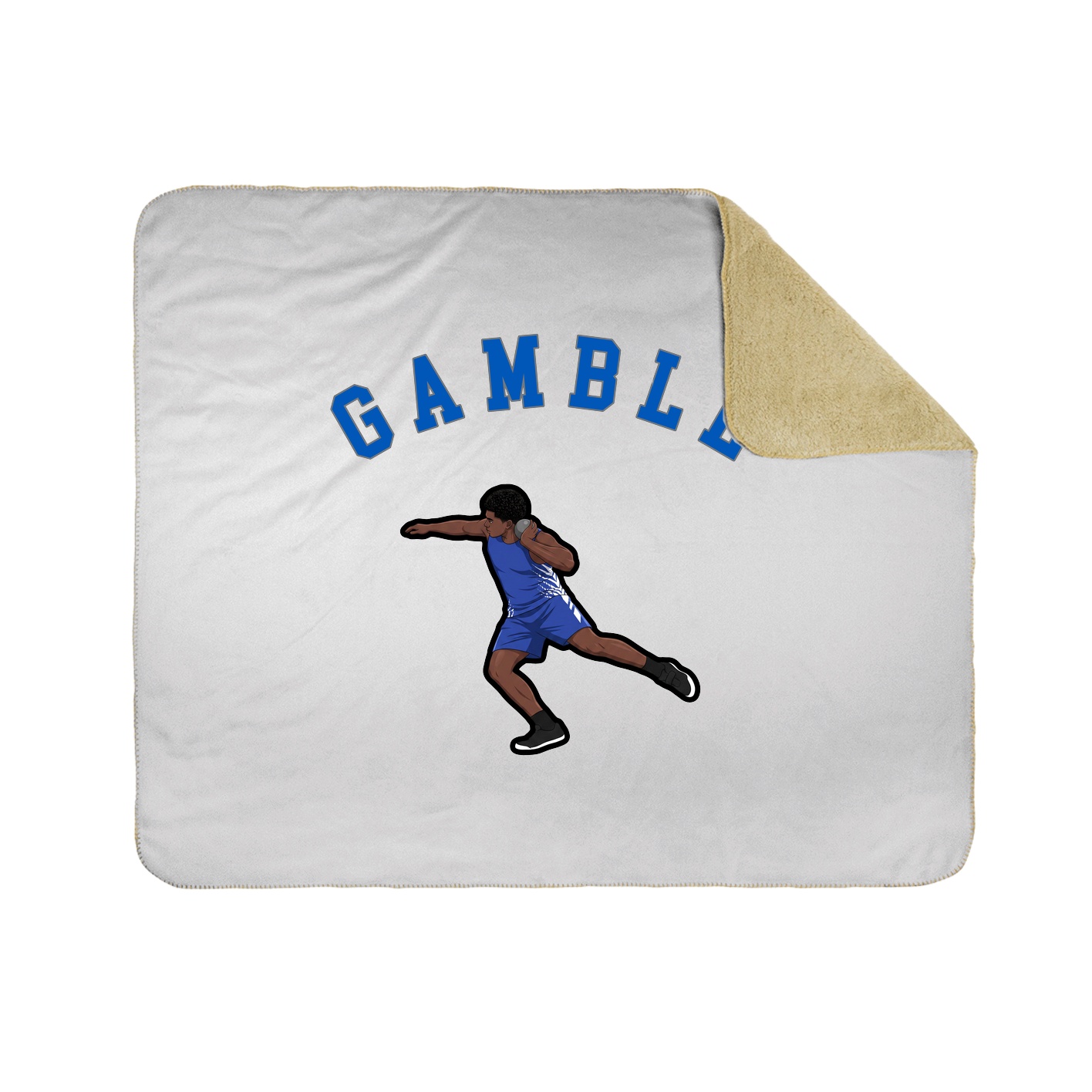 Throw Blanket — Shirsey Arch in White