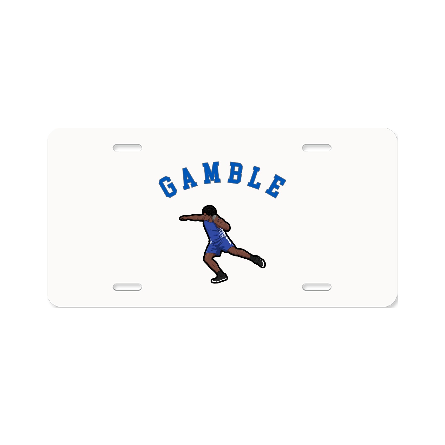License Plate — Shirsey Arch in Classic