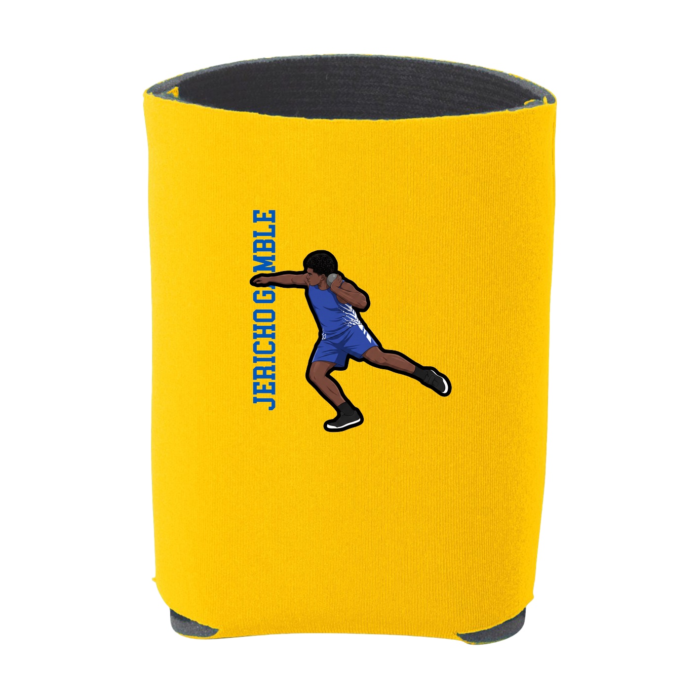 Can Holder — Name Vertical in Yellow