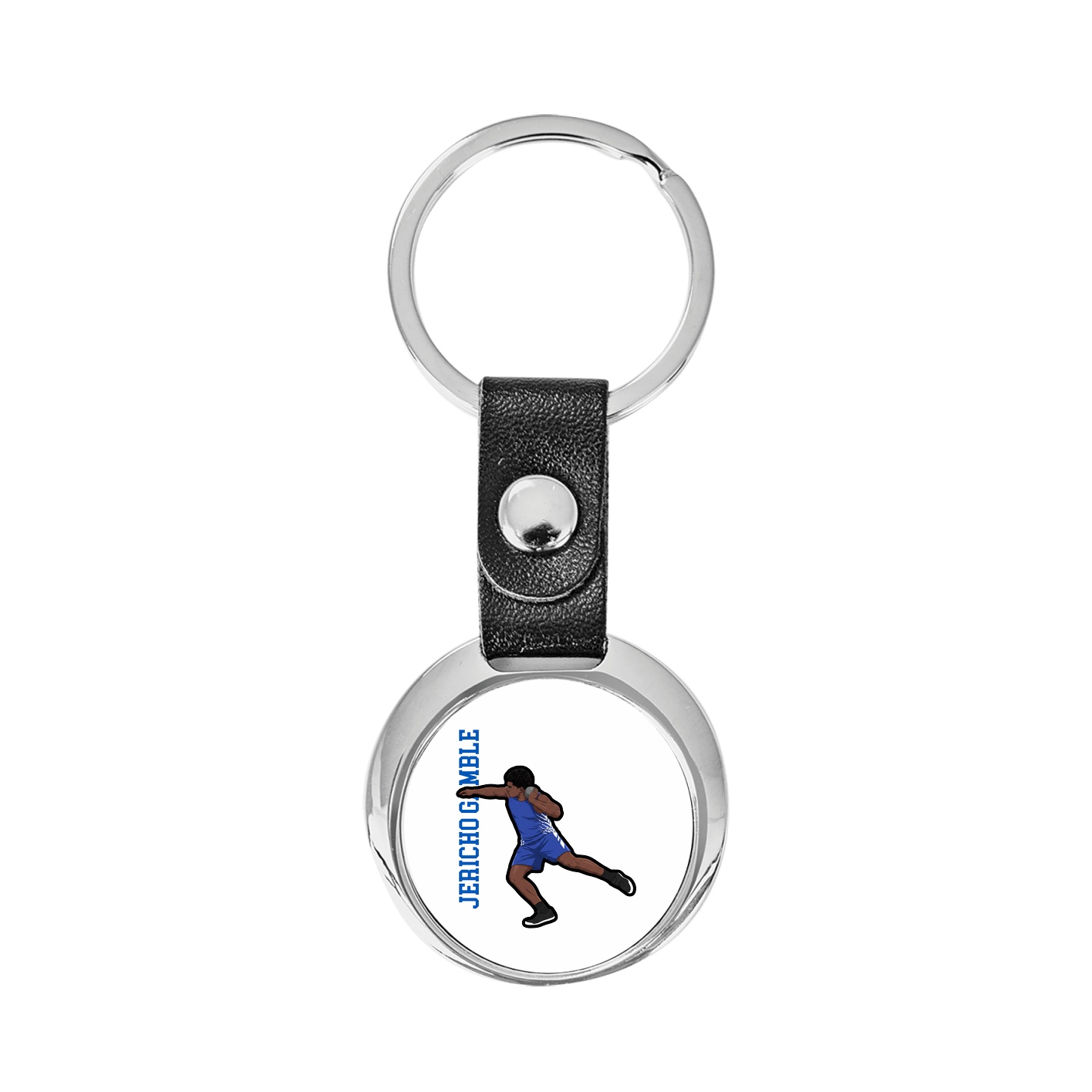 Key Chain — Name Vertical in Classic