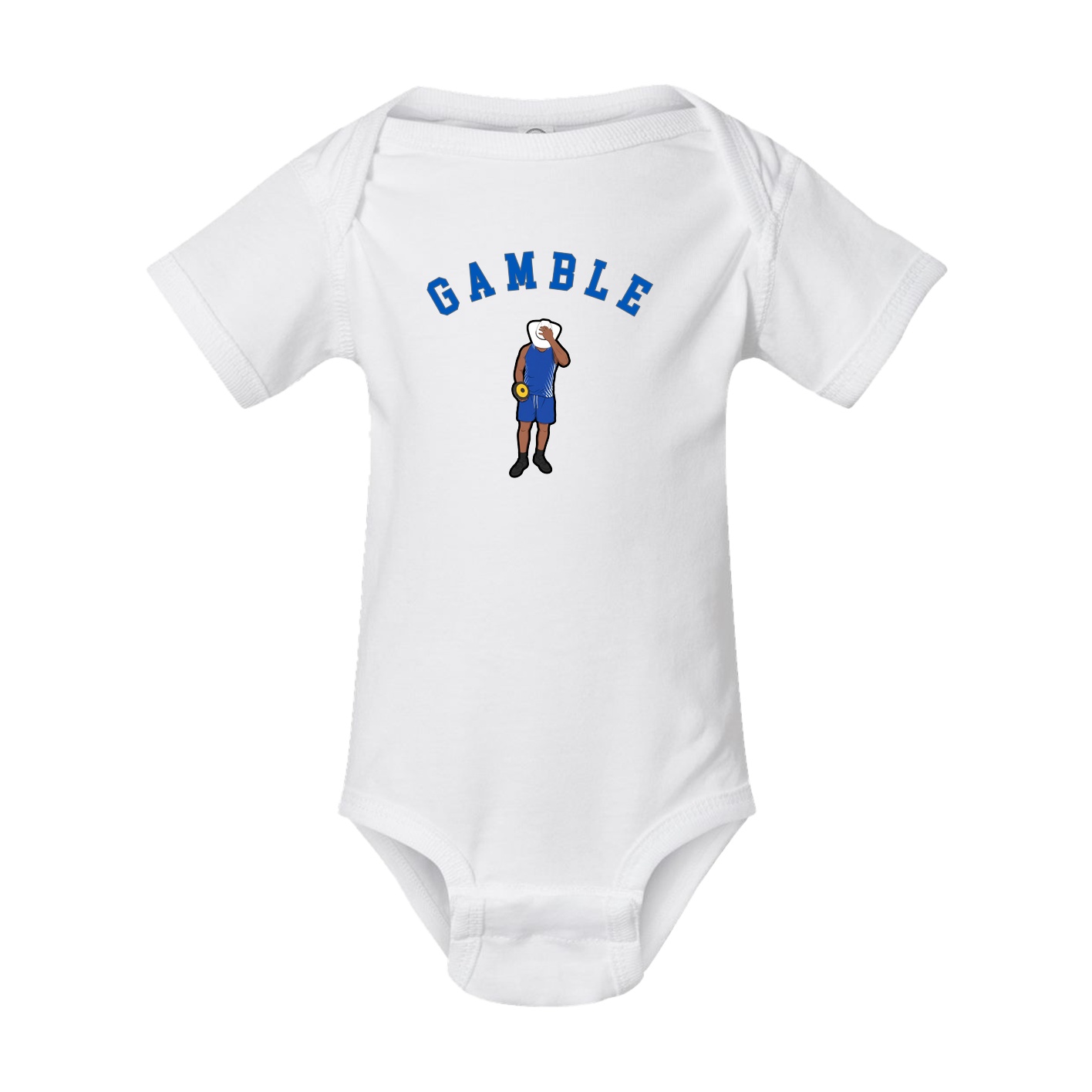 Baby Onesie — Shirsey Arch in White
