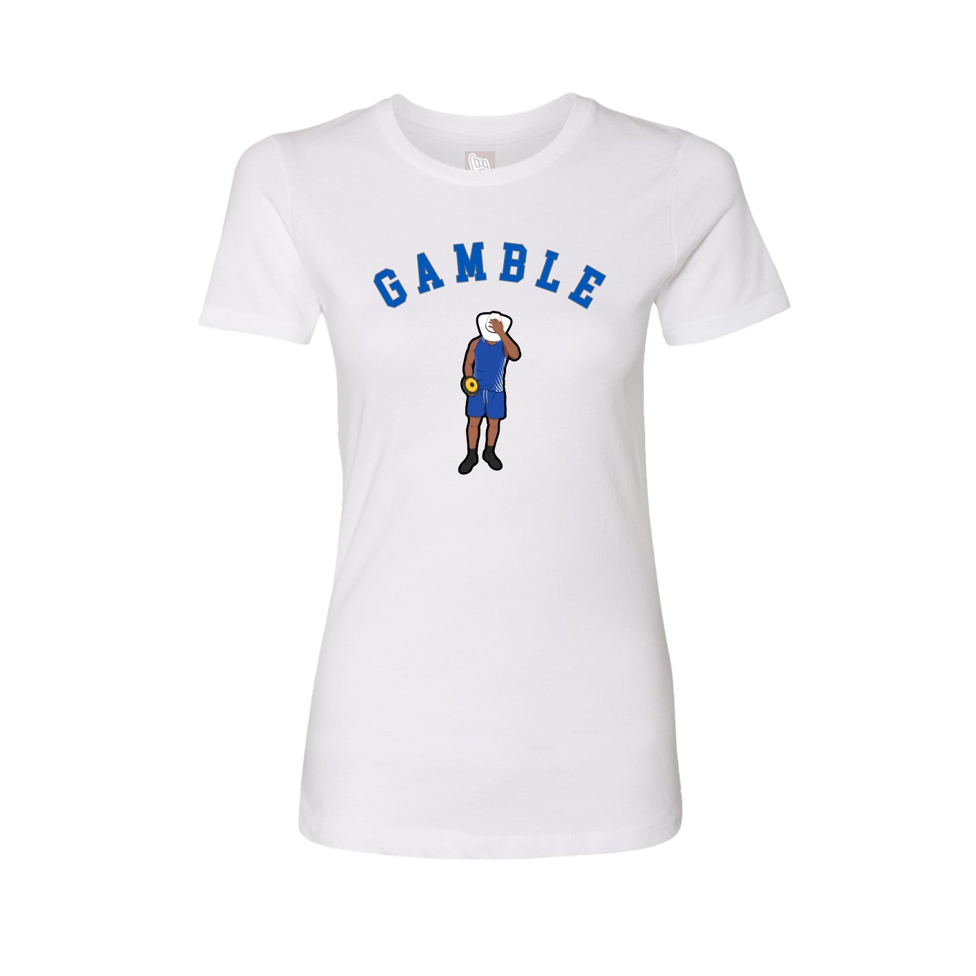 Womens Tee — Shirsey Arch in White