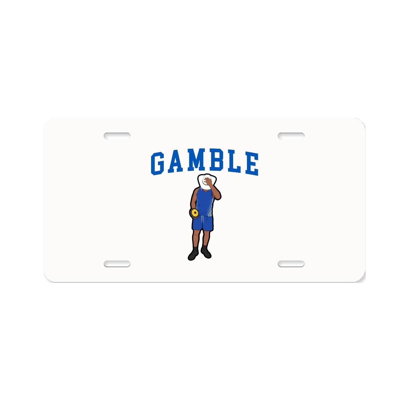 License Plate — Shirsey in Classic