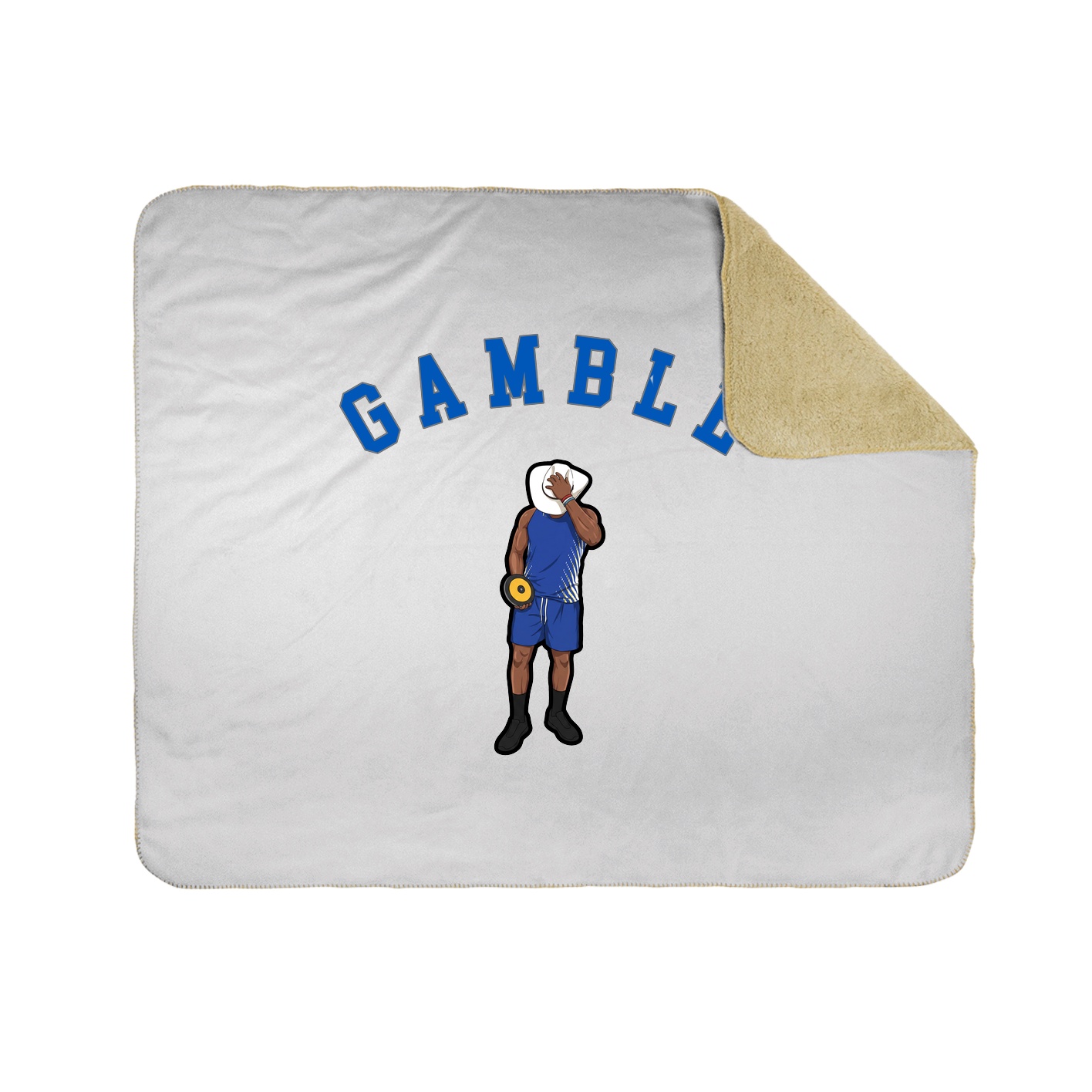 Throw Blanket — Shirsey Arch in White