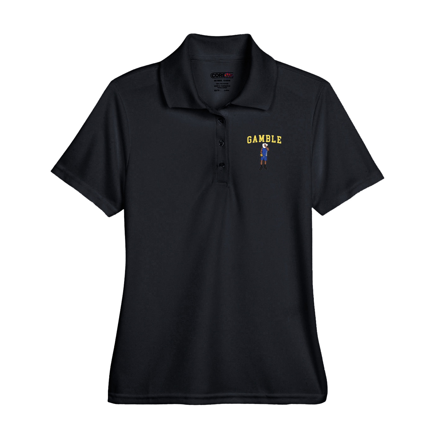 Performance Polo — Shirsey in Black