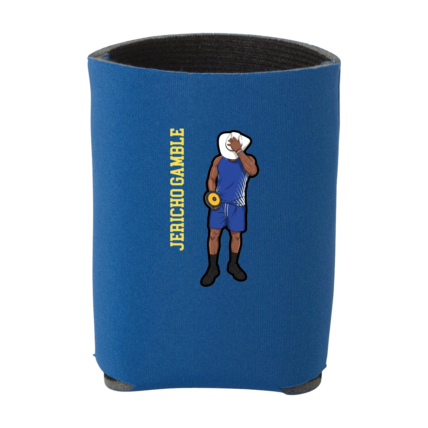 Can Holder — Name Vertical in Royal