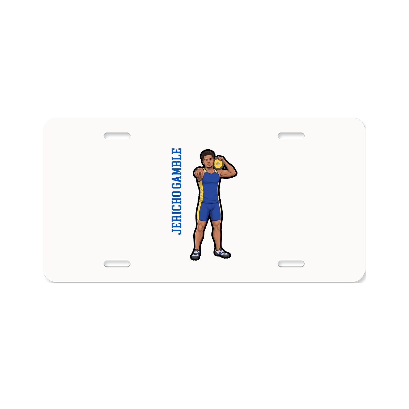 Aluminum License Plate
