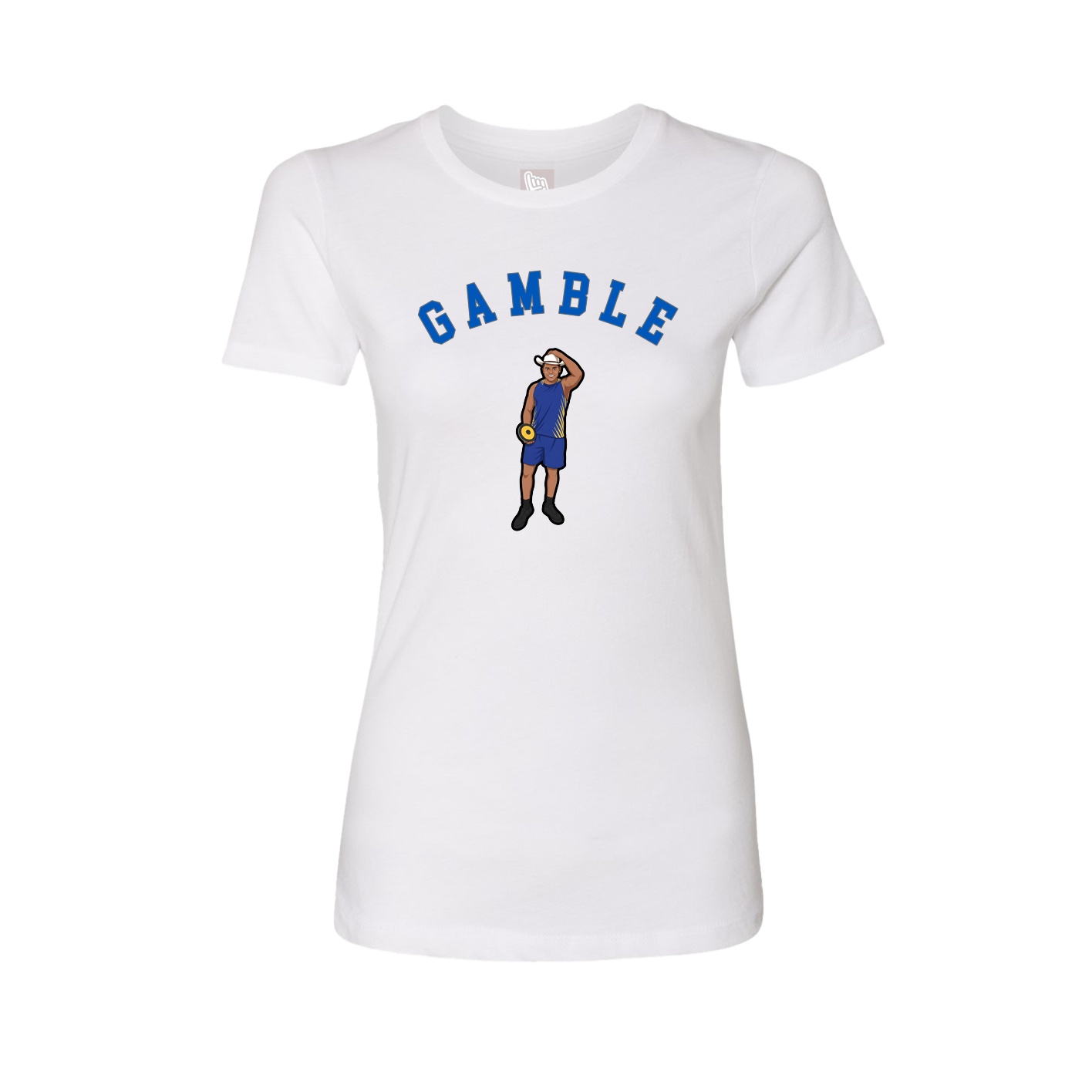 Womens Tee — Shirsey Arch in White