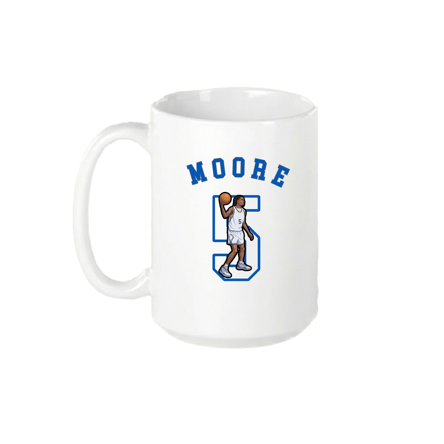 15oz Coffee Mug — Shirsey Arch in White