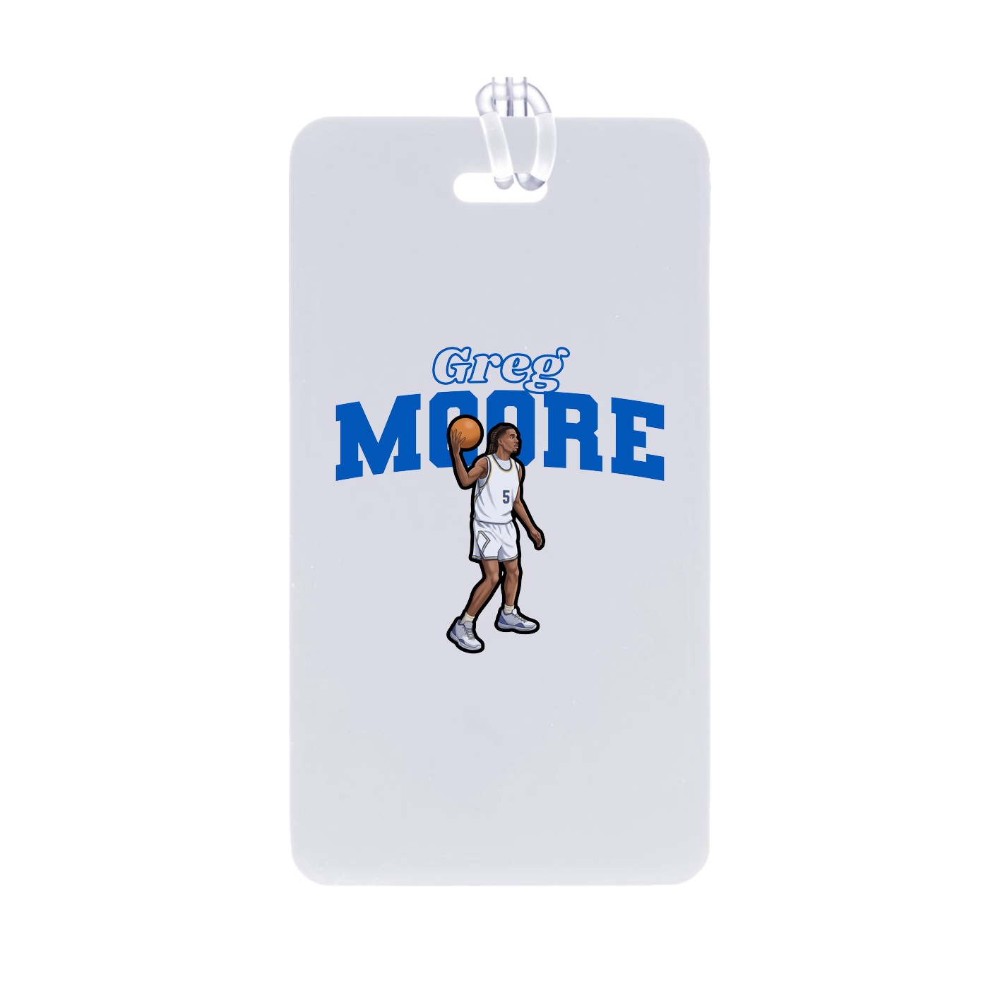 Bag Tag — Name Arch in Classic