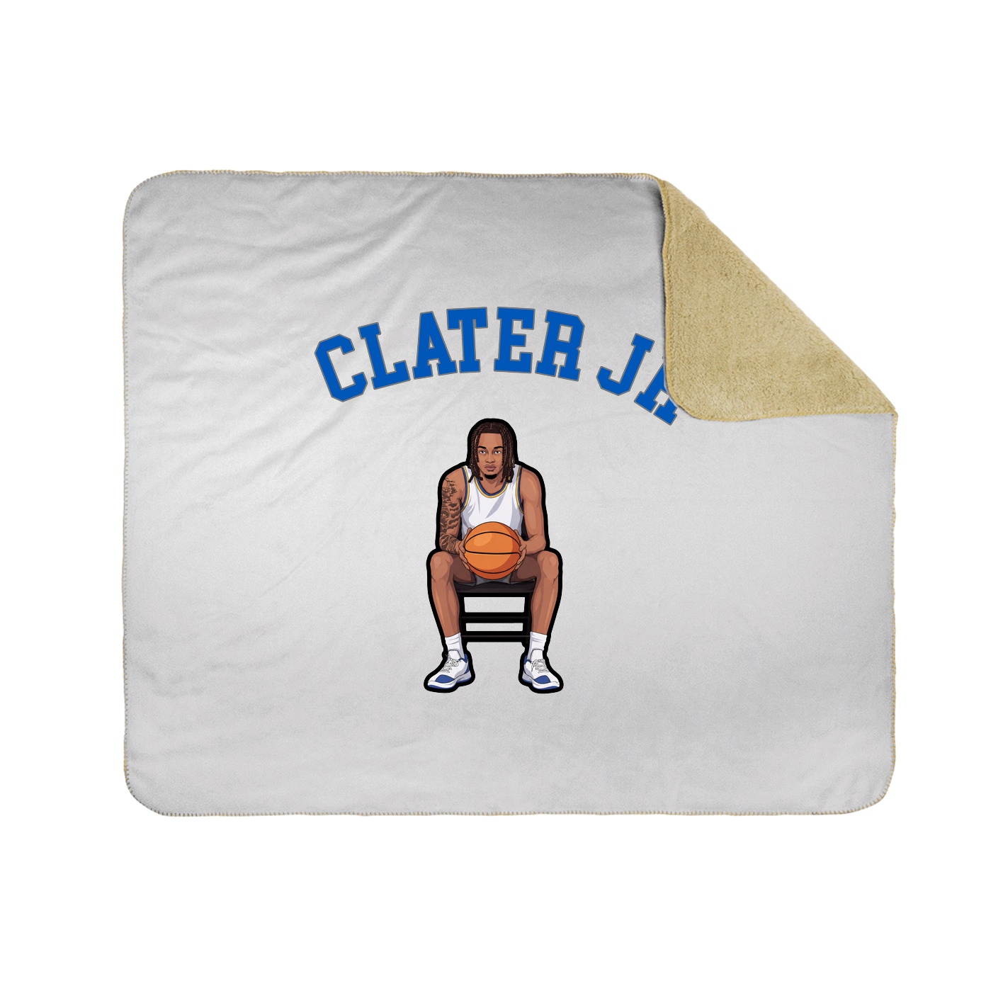 Throw Blanket — Shirsey Arch in White