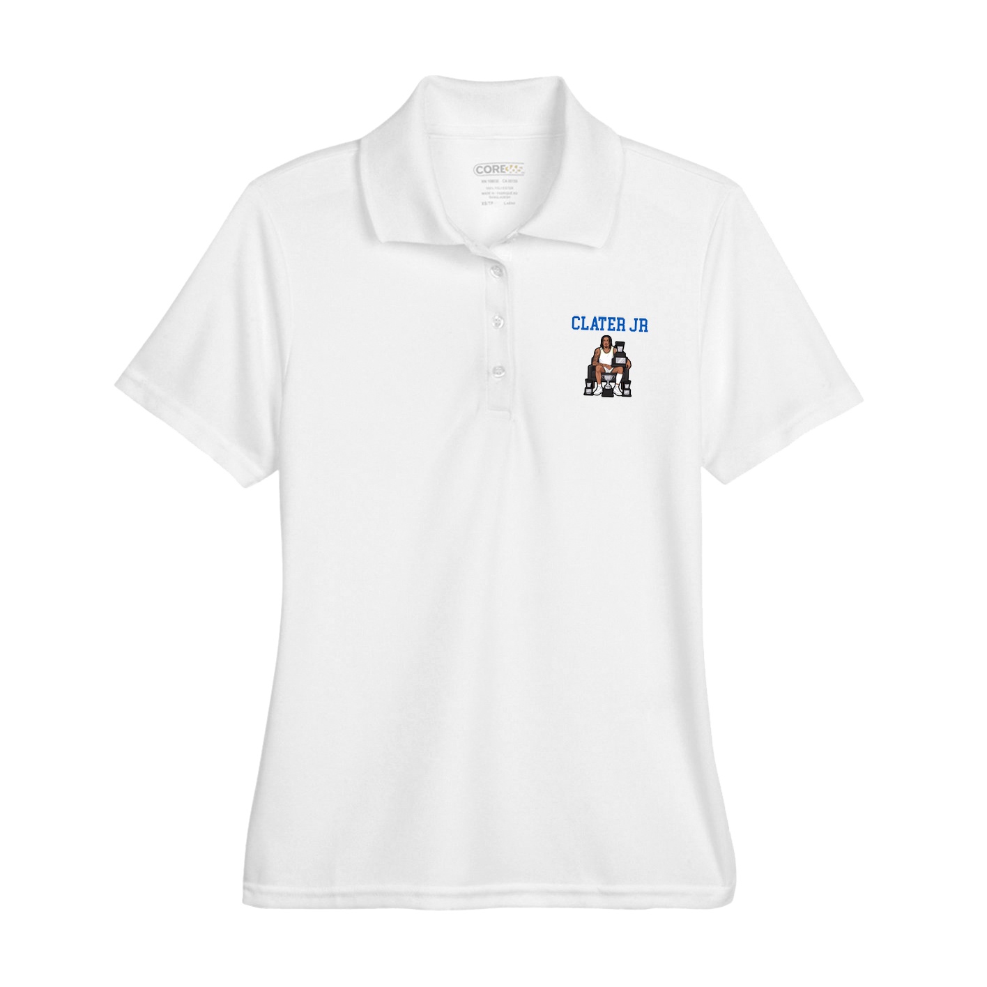 Womens Performance Polo — Shirsey in White