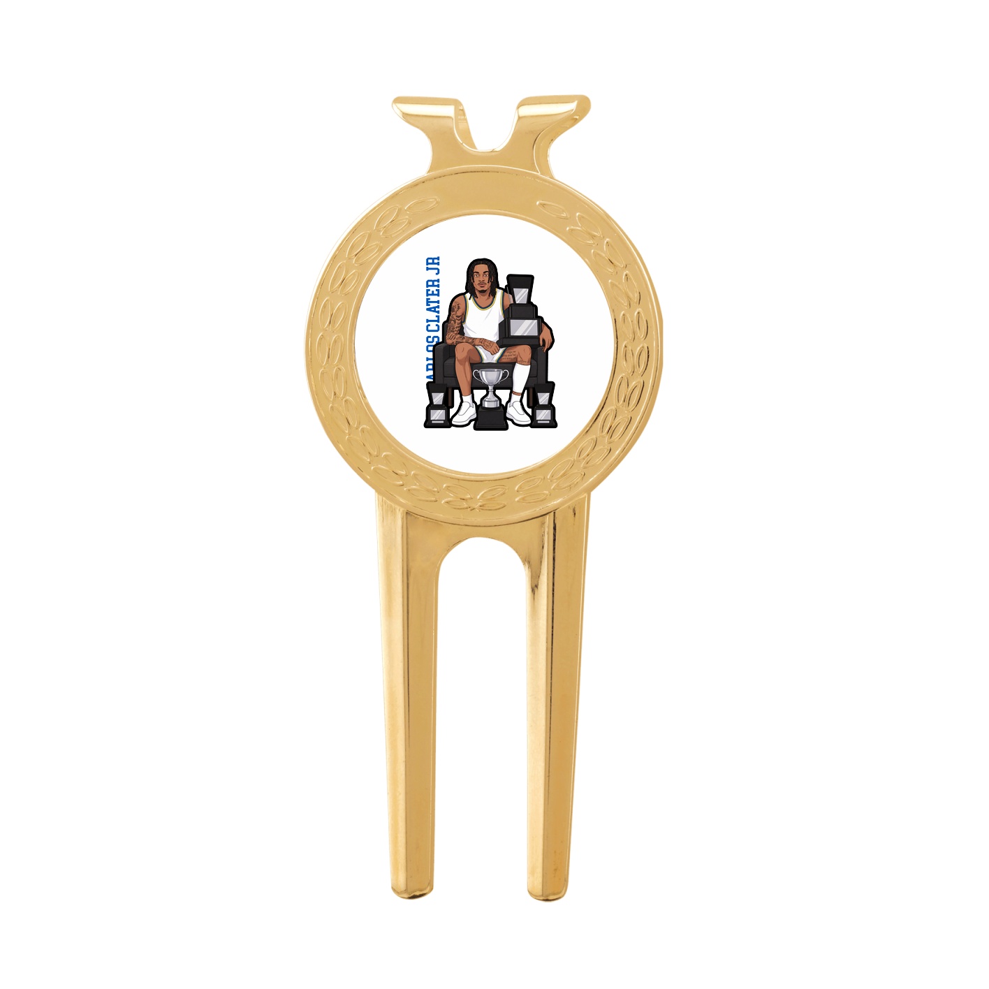 Divot Tool with Ball Marker — Name Vertical in Classic