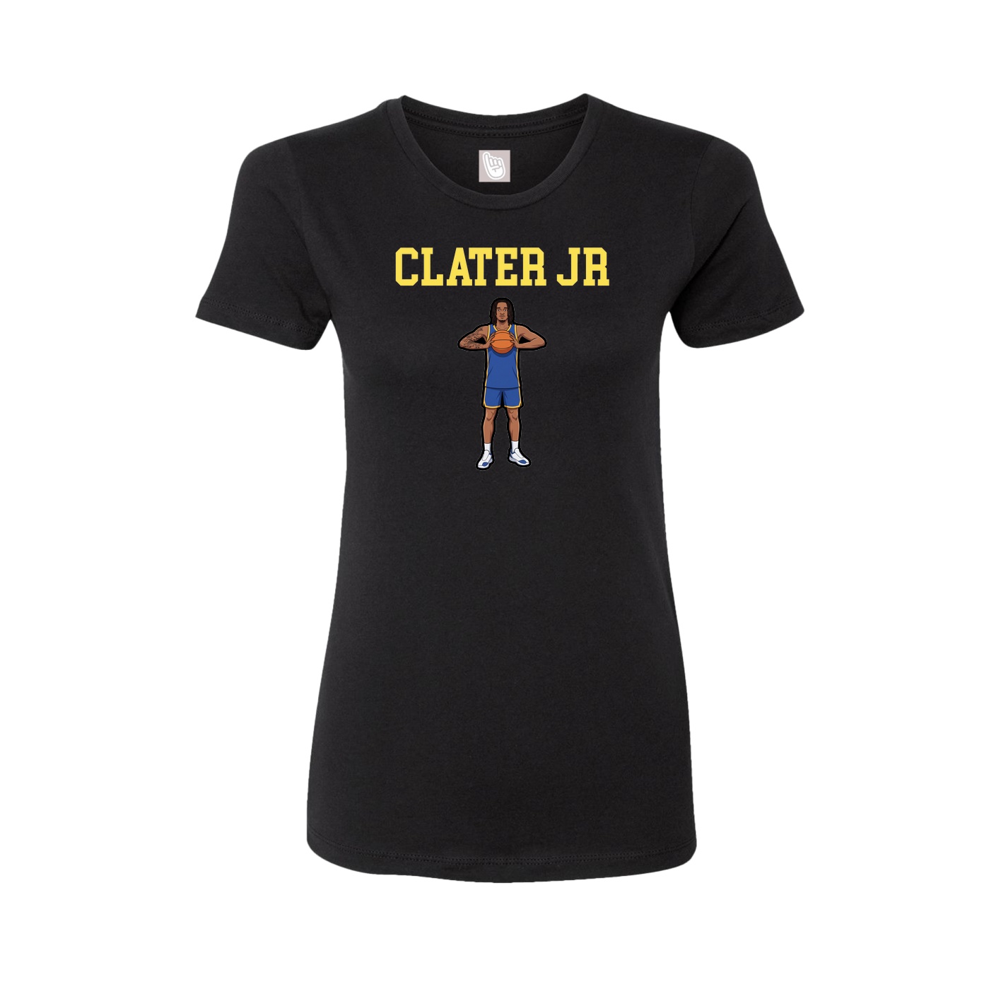 Fitted Women's Tee — Shirsey in Black