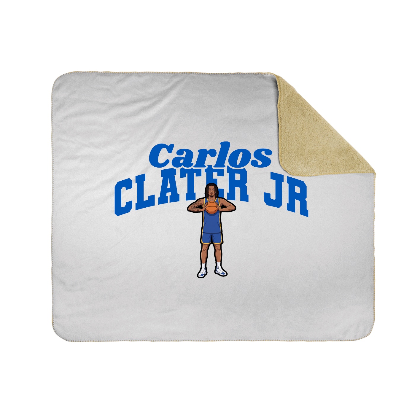 Throw Blanket — Signature Arch in White