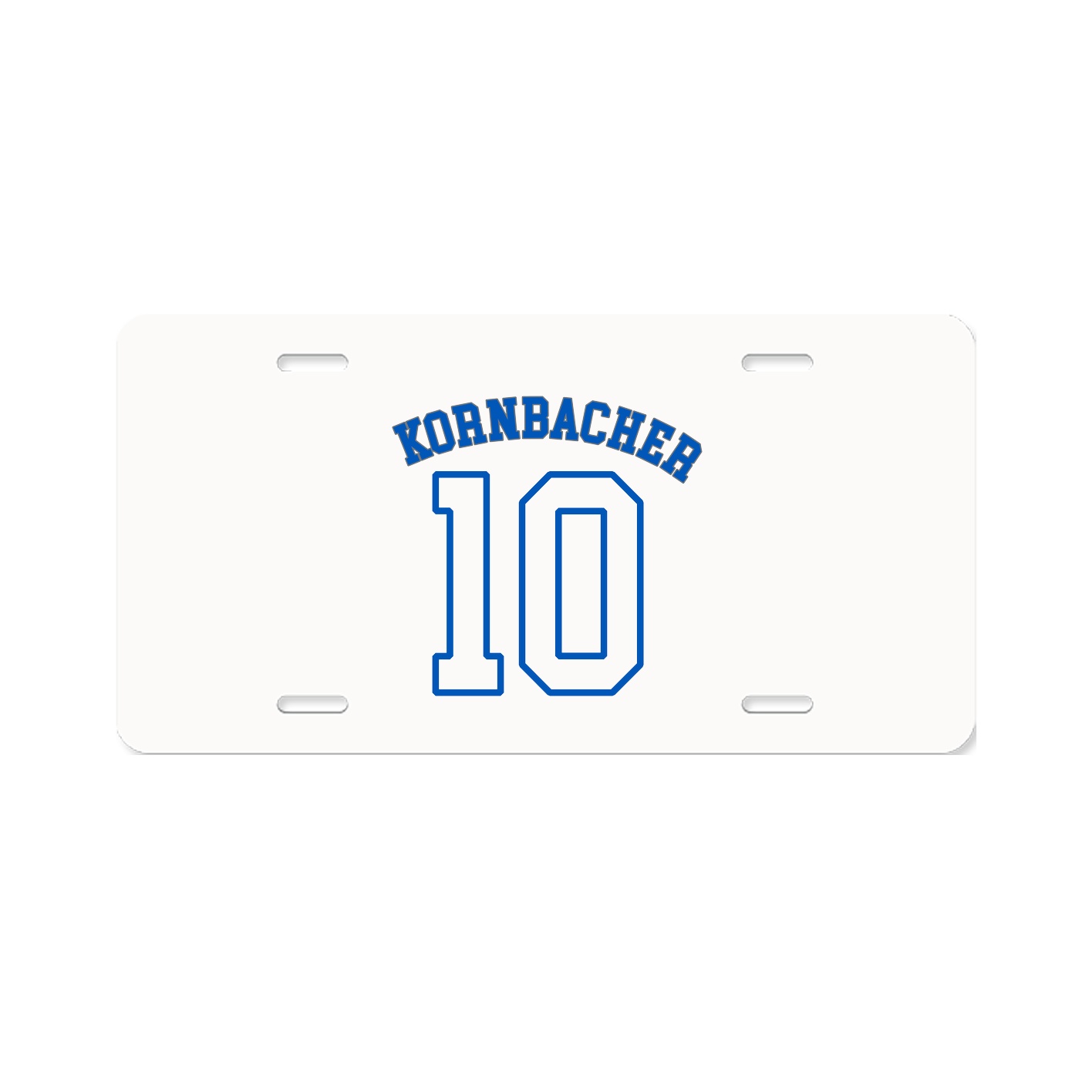 License Plate — Shirsey Arch in Classic