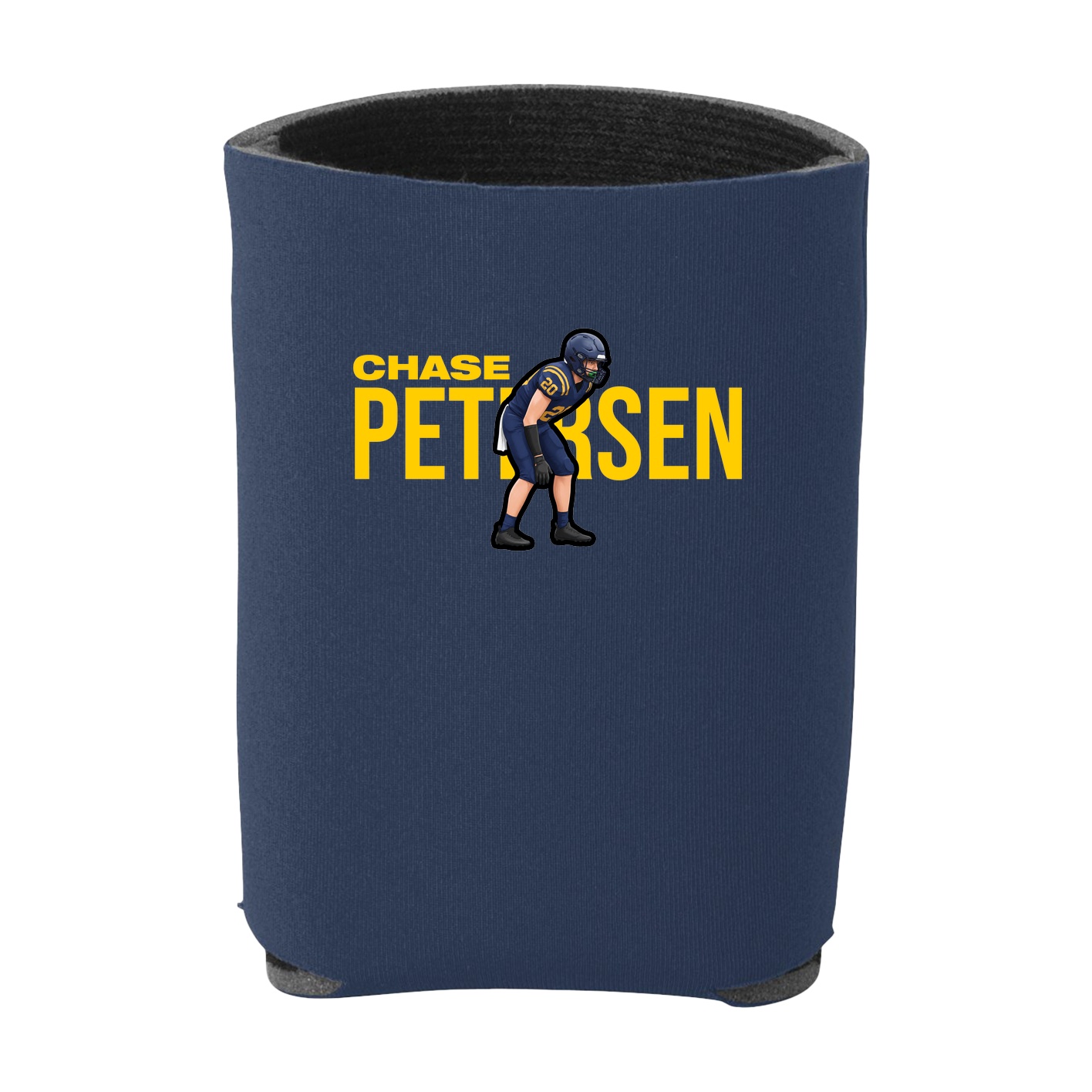 Can Holder — Player Name in Navy