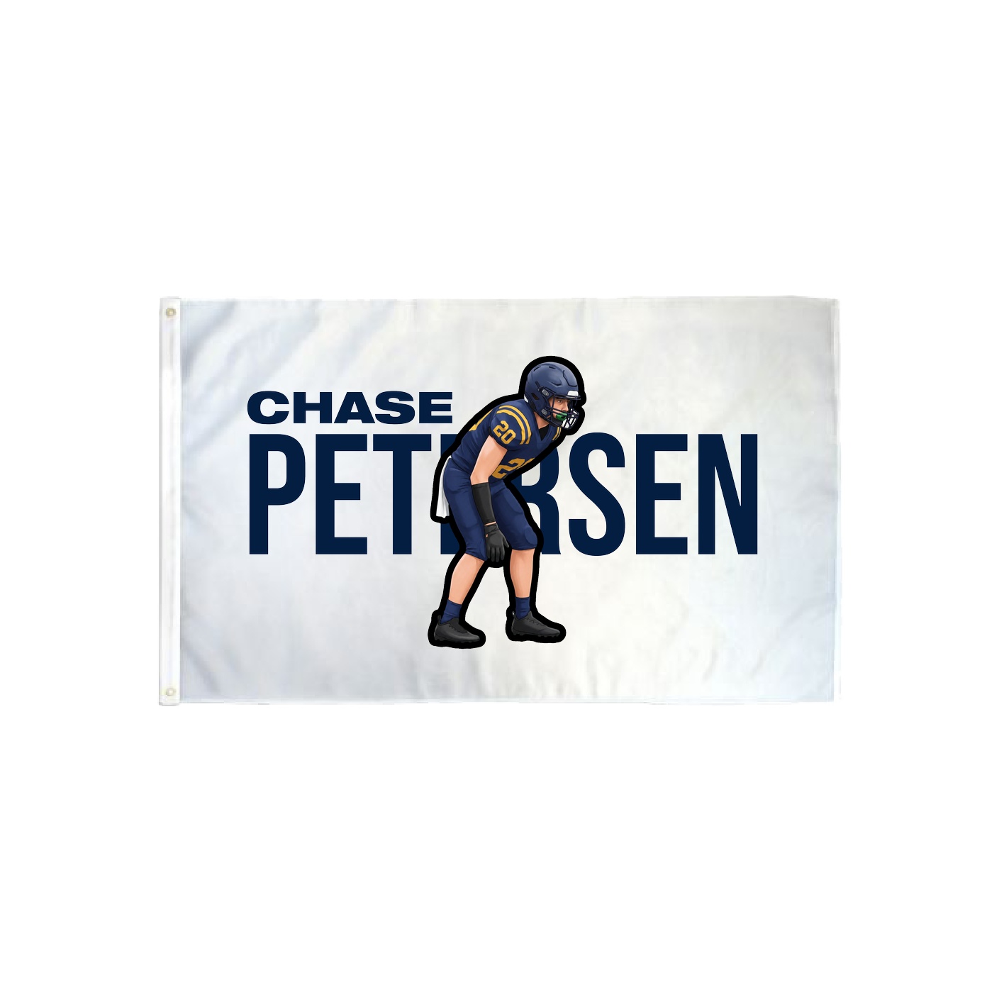 3x5 Flag — Player Name in Classic