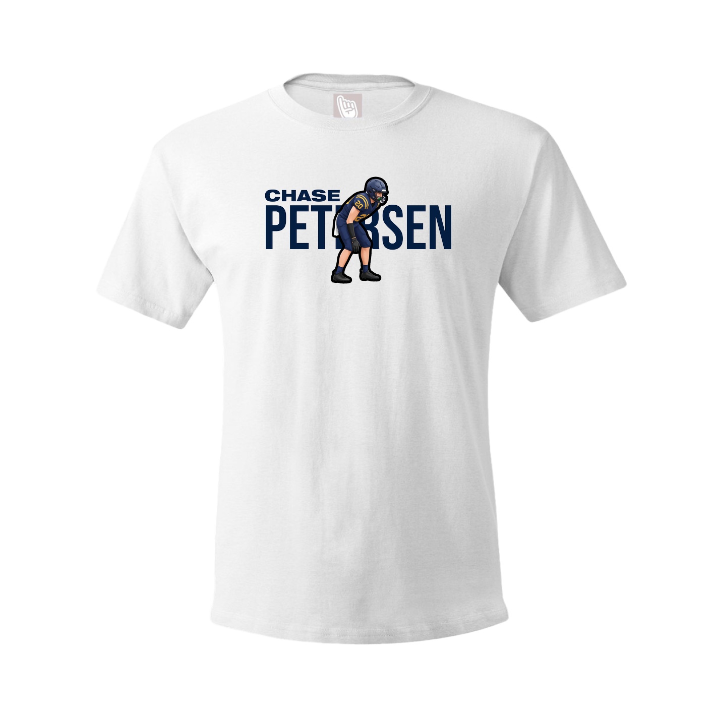 Youth Tee — Player Name in White