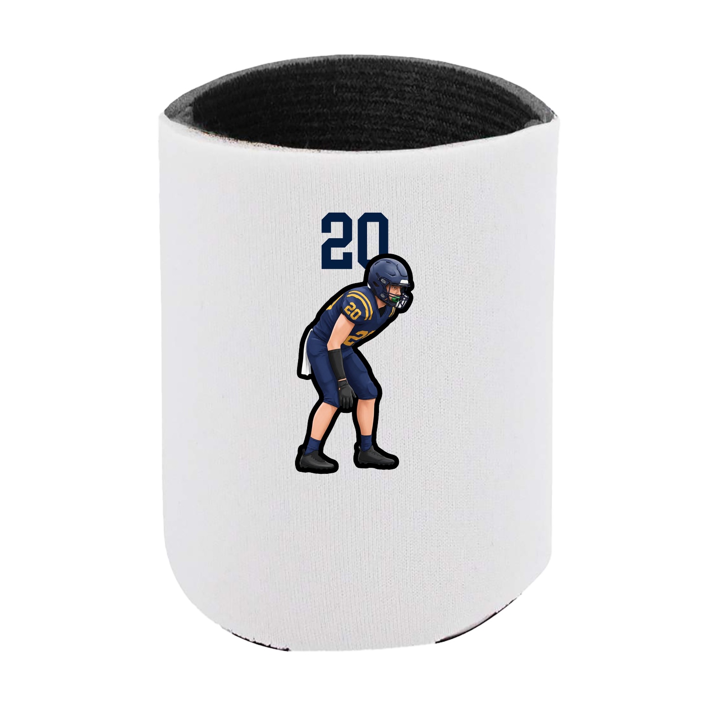 Can Holder — Number Top in White