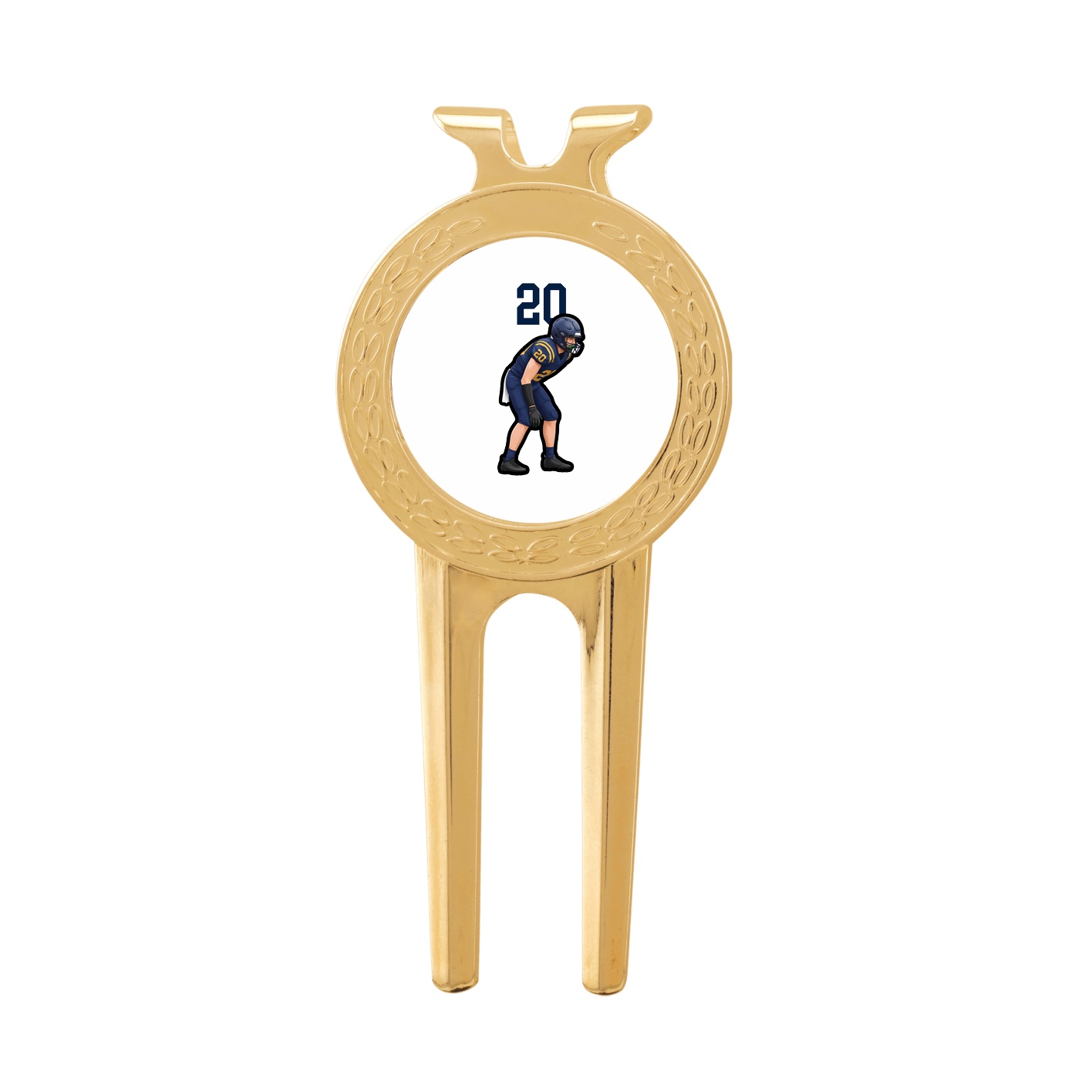 Divot Tool with Ball Marker — Number Top in Classic