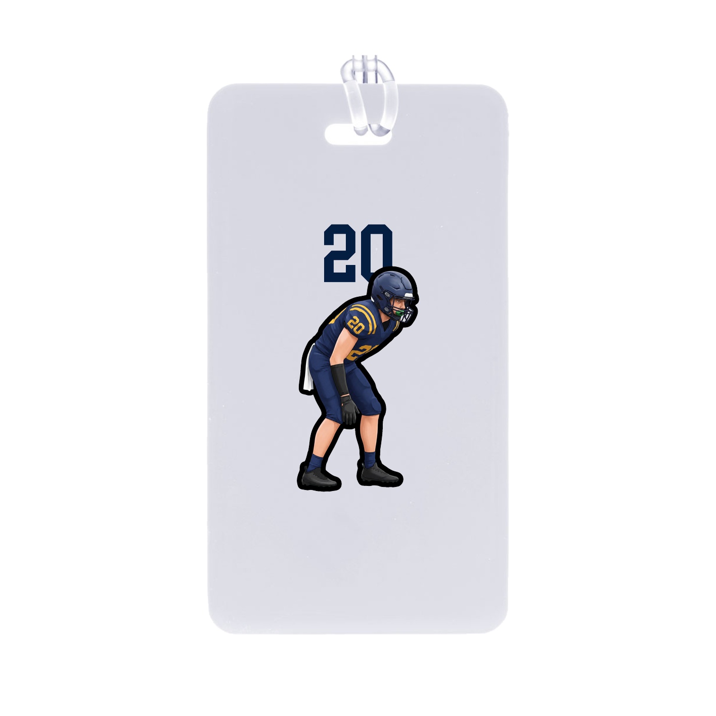 Bag Tag — Number Top in Classic