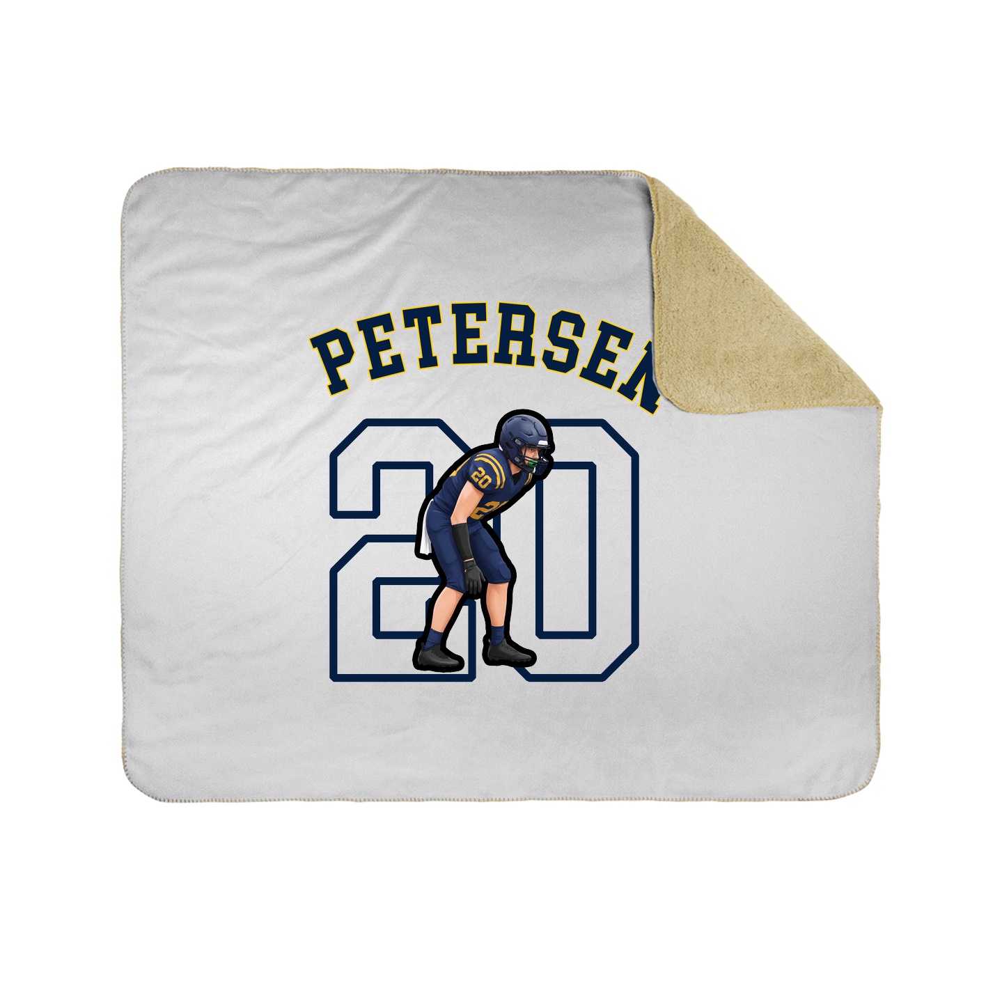 Throw Blanket — Shirsey Arch in White