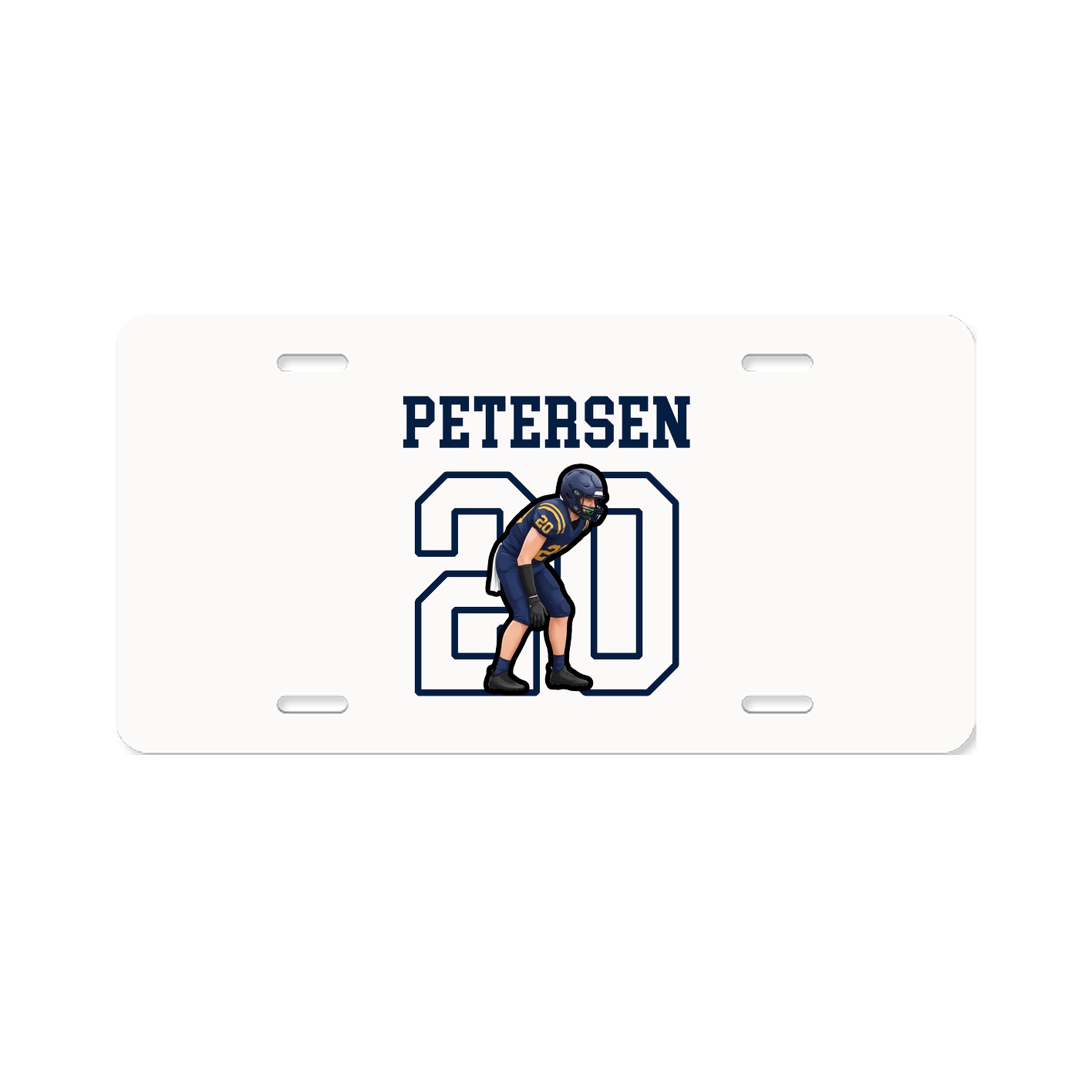 License Plate — Shirsey in Classic