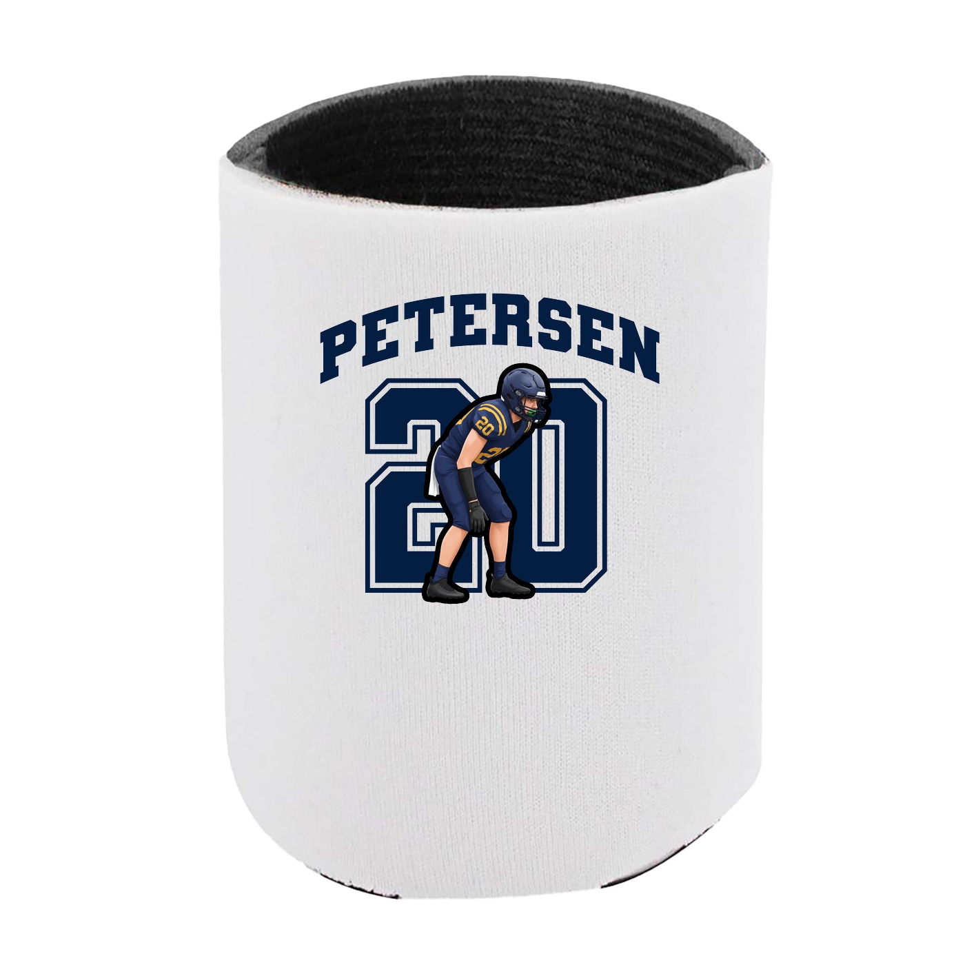 Can Holder — Number in White