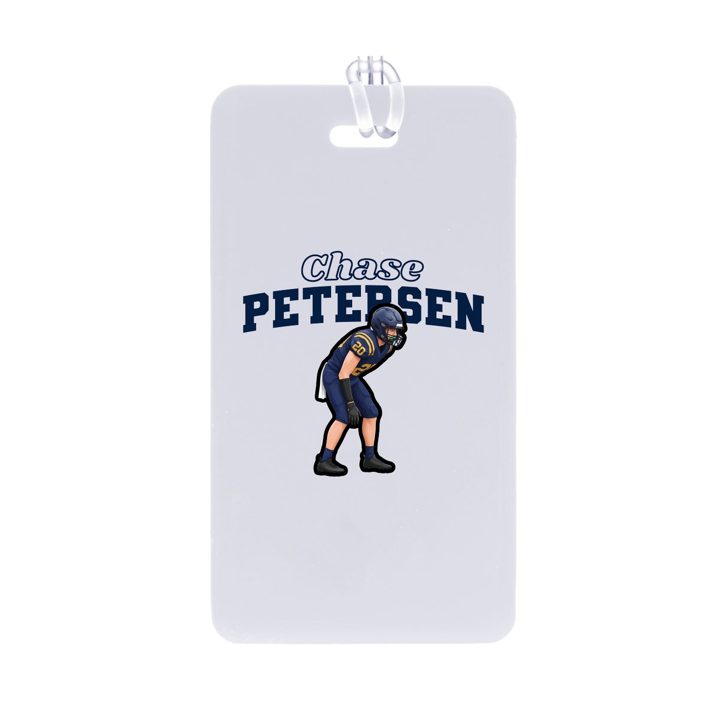 Bag Tag — Name Arch in Classic