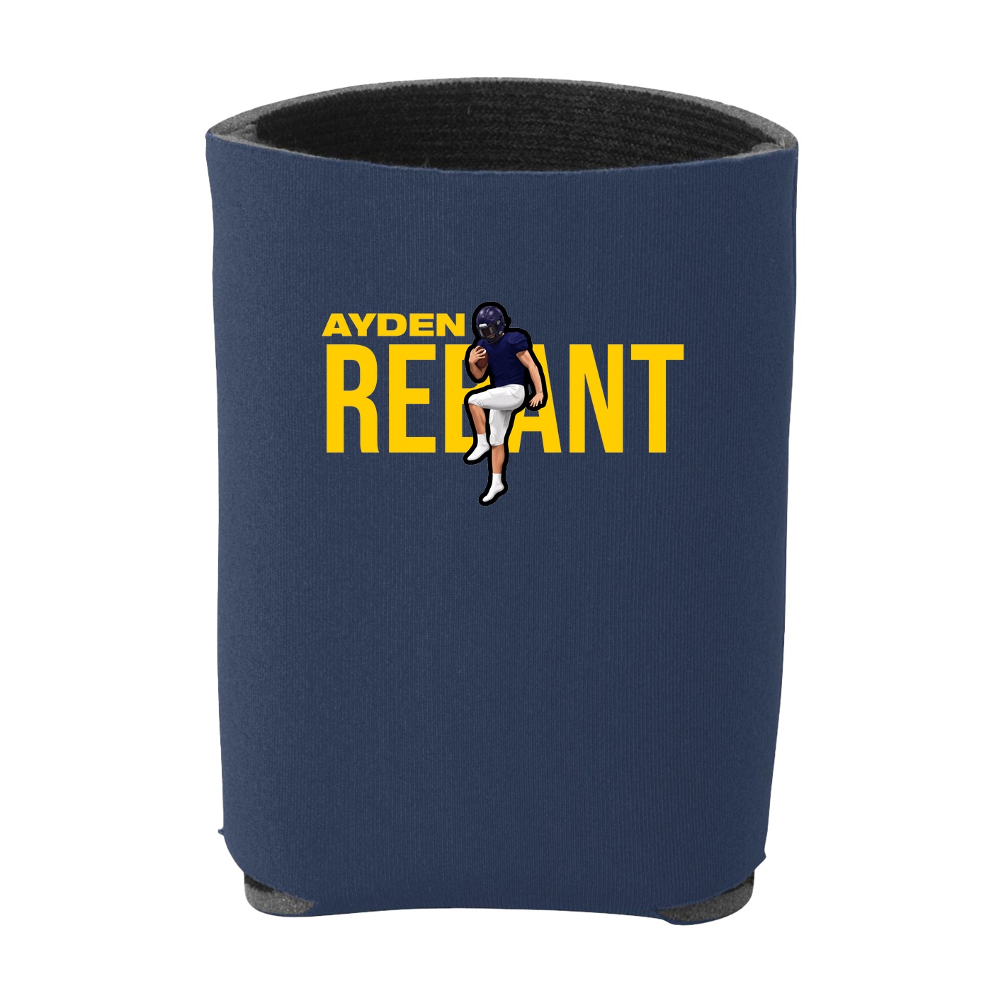 Can Holder — Player Name in Navy