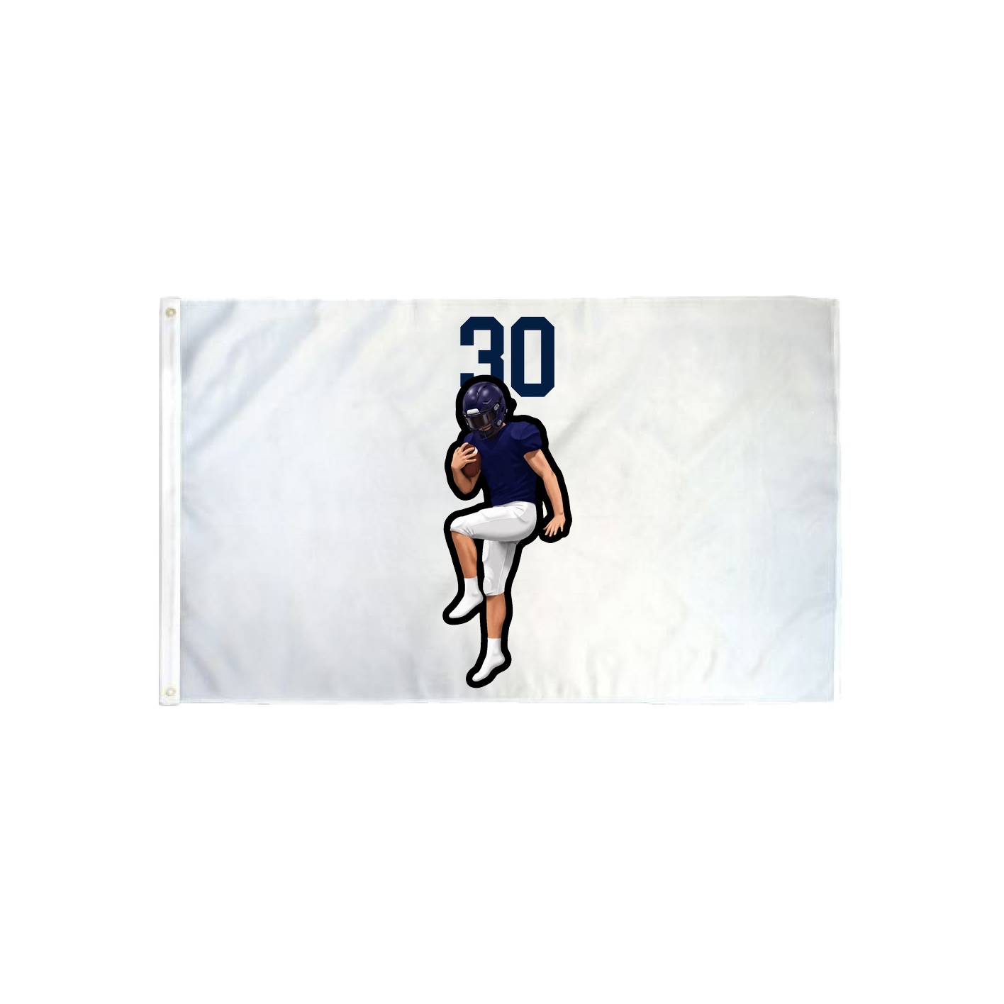 3x5 Flag — Number Top in Classic