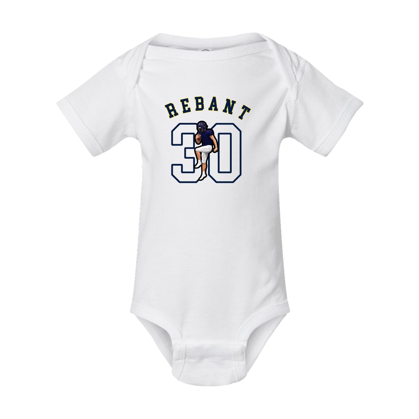 Baby Onesie — Shirsey Arch in White
