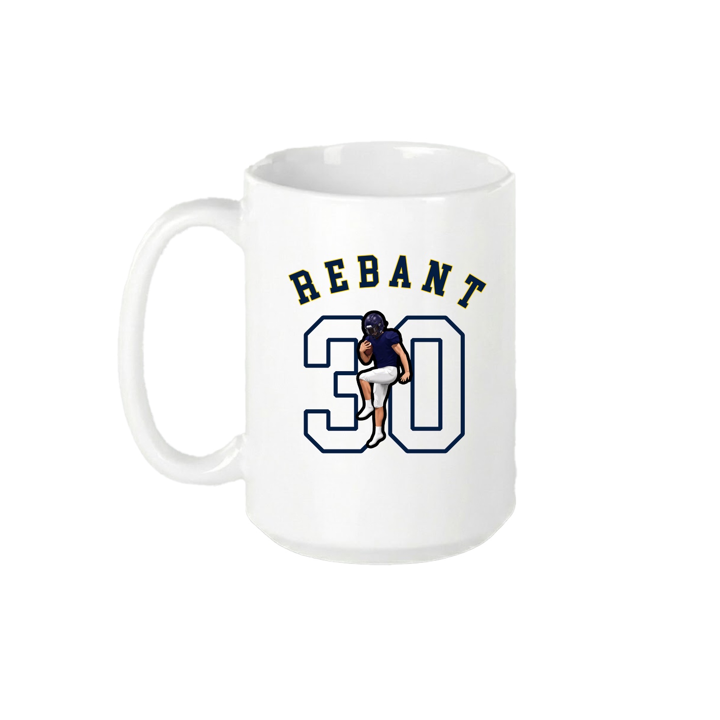 15oz Coffee Mug — Shirsey Arch in White
