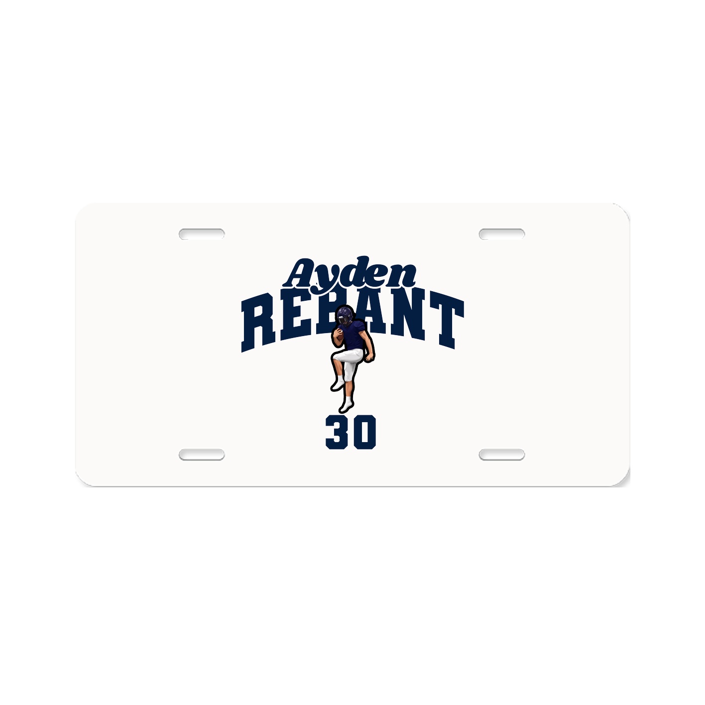 License Plate — Signature Arch in Classic