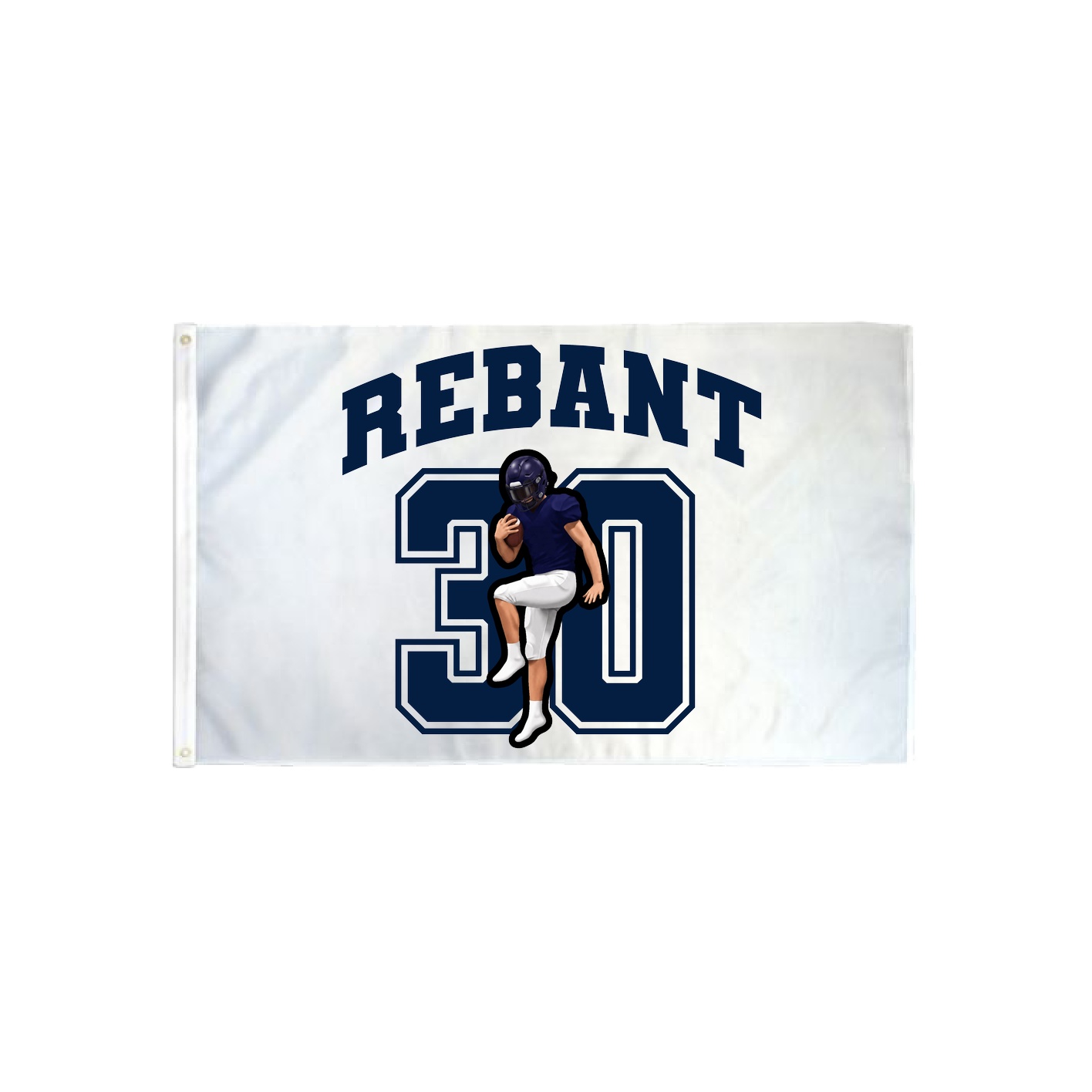 3x5 Flag — Number in Classic